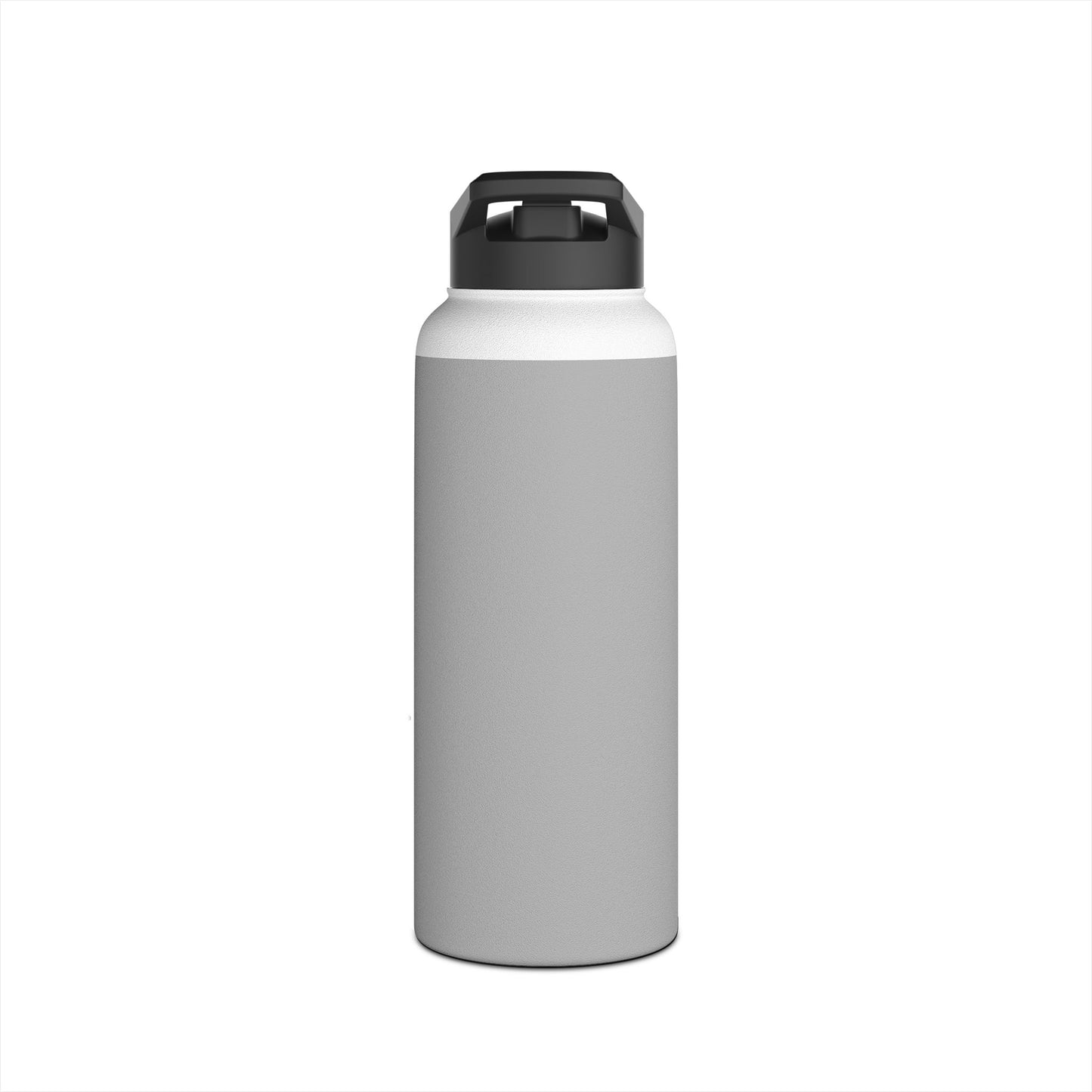 Sleek Stainless Steel Water Bottle | No Idle Hands | Workout Essential, Gifts for Fitness Lovers