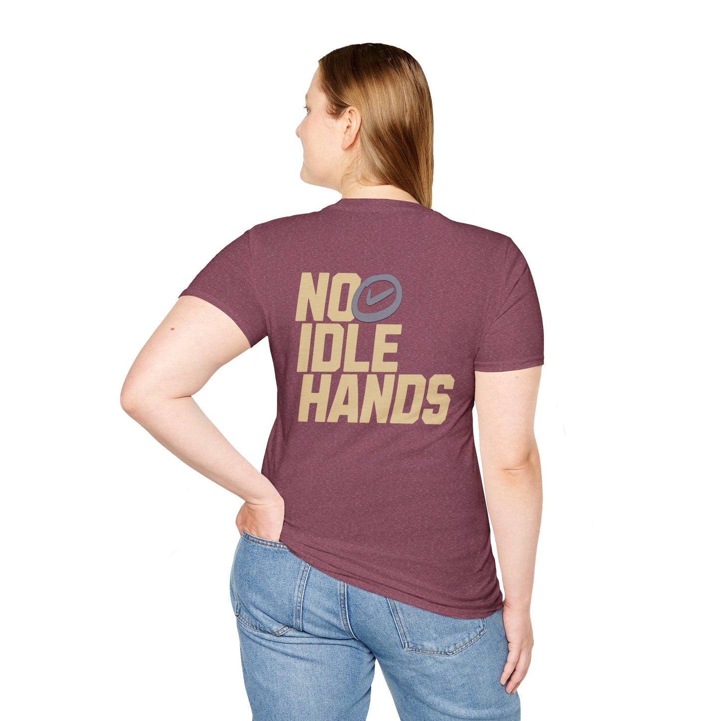 No Idle Hands – Unisex Softstyle T-Shirt