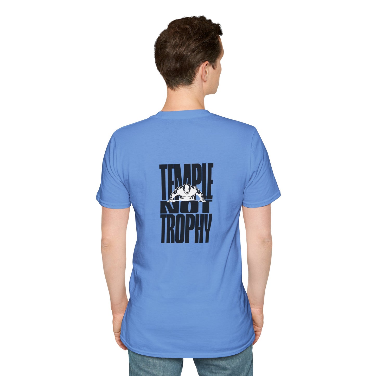 Temple Not Trophy – Unisex Softstyle T-Shirt
