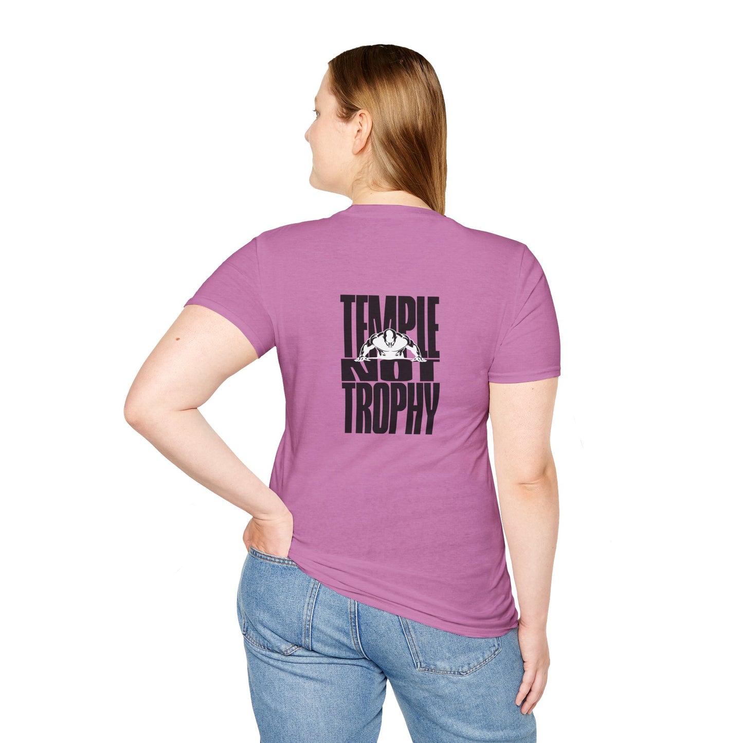 Temple Not Trophy – Unisex Softstyle T-Shirt