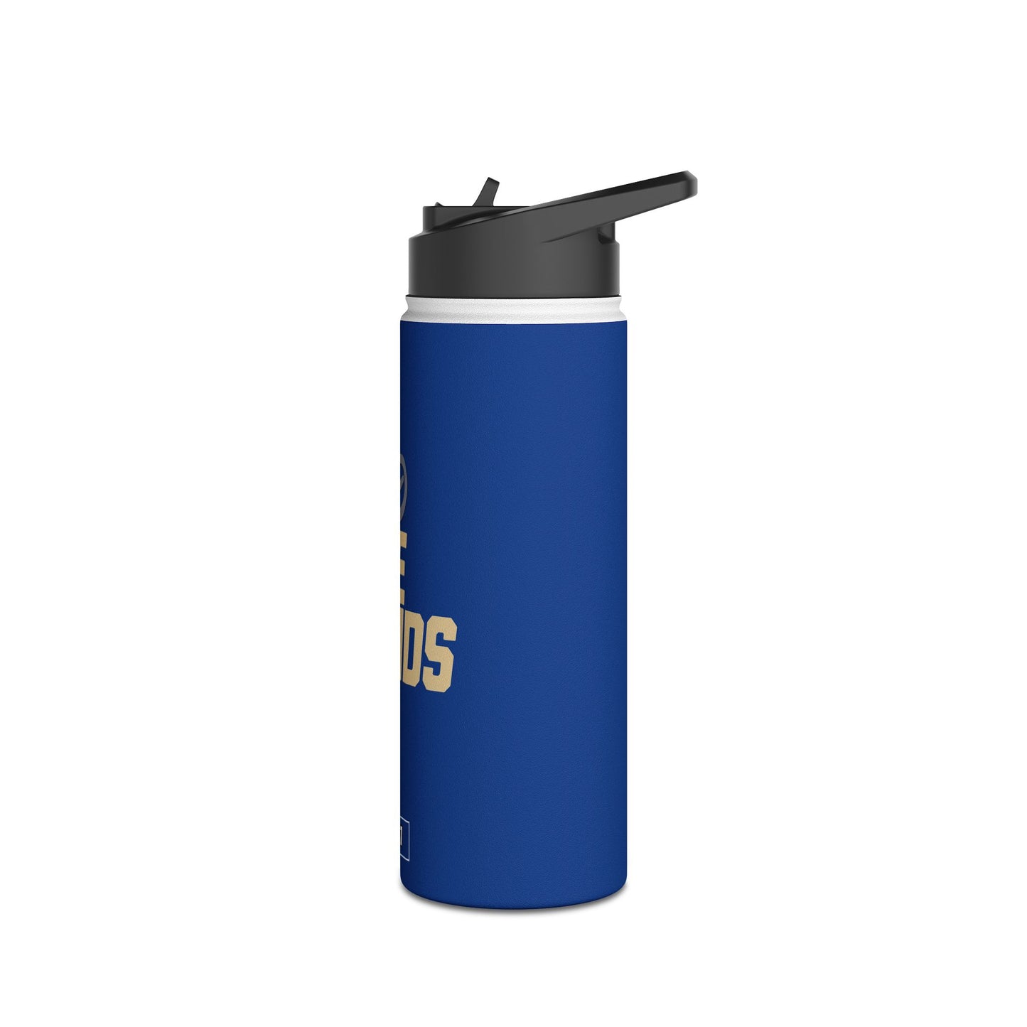 Sleek Stainless Steel Water Bottle | No Idle Hands | Workout Essential, Gifts for Fitness Lovers
