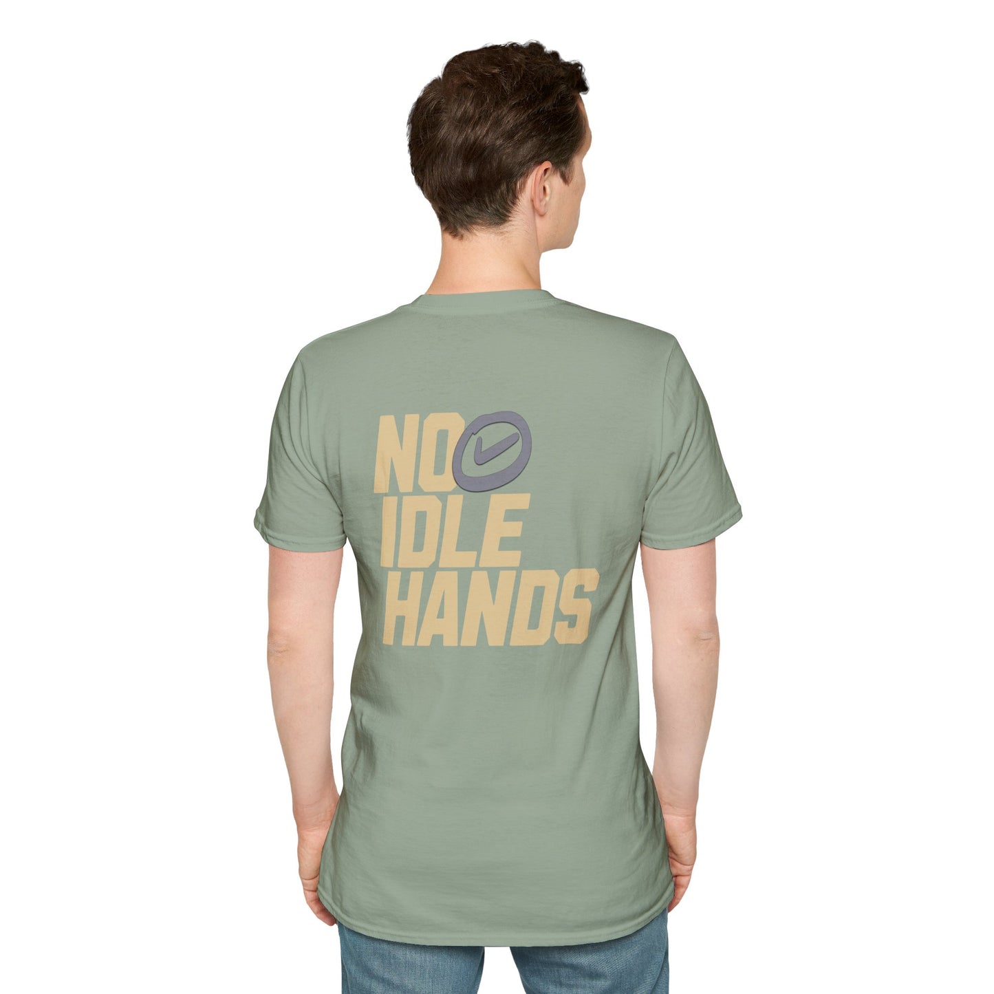 No Idle Hands – Unisex Softstyle T-Shirt
