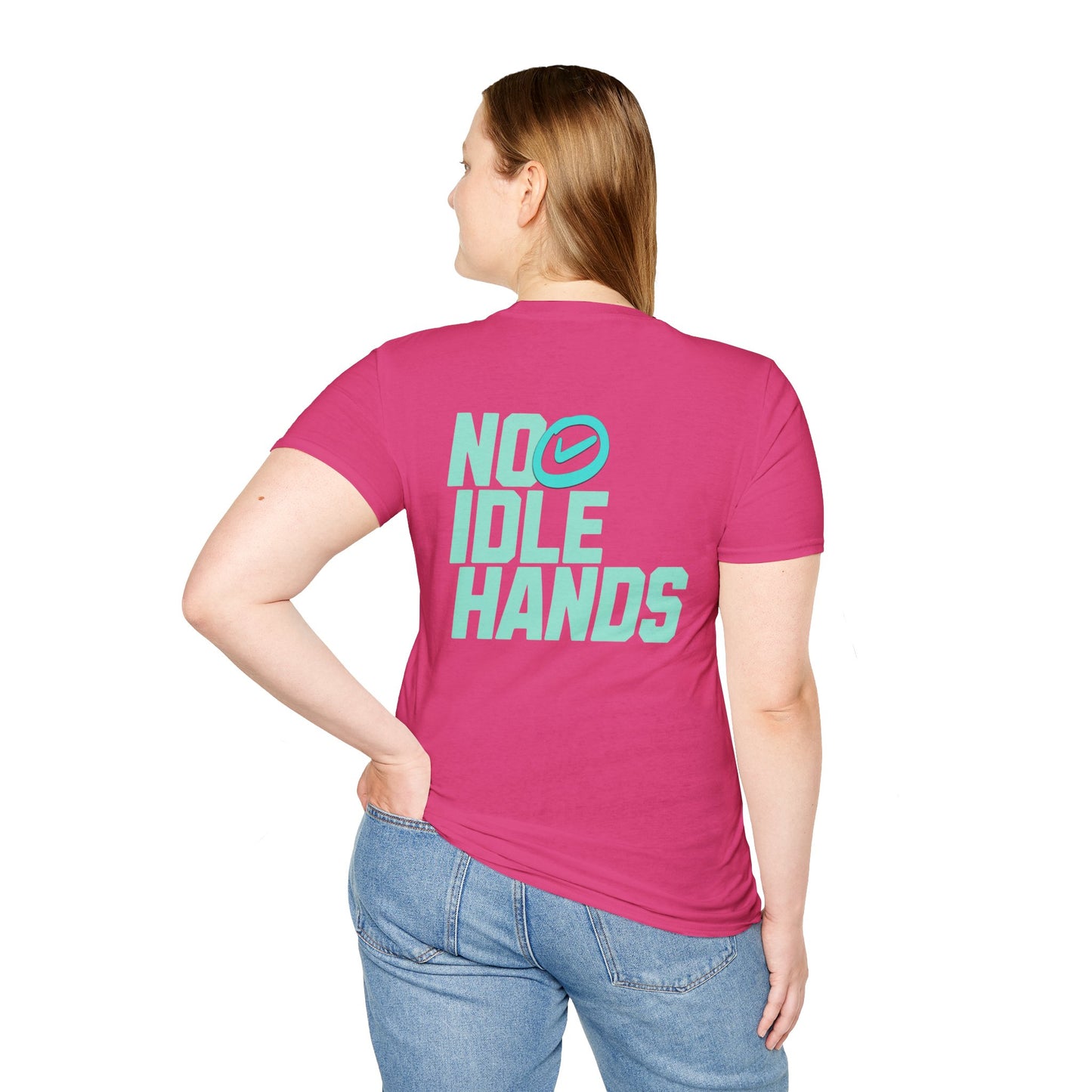 No Idle Hands – Unisex Softstyle T-Shirt
