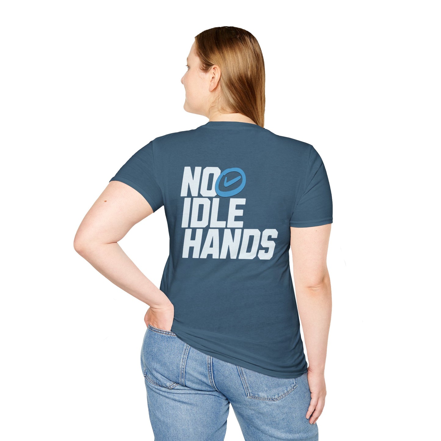 No Idle Hands – Unisex Softstyle T-Shirt