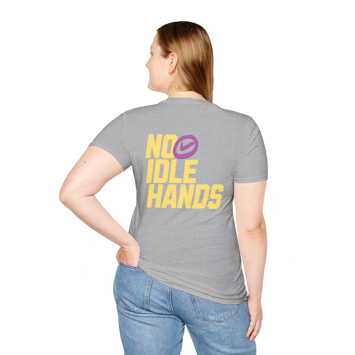 No Idle Hands – Unisex Softstyle T-Shirt