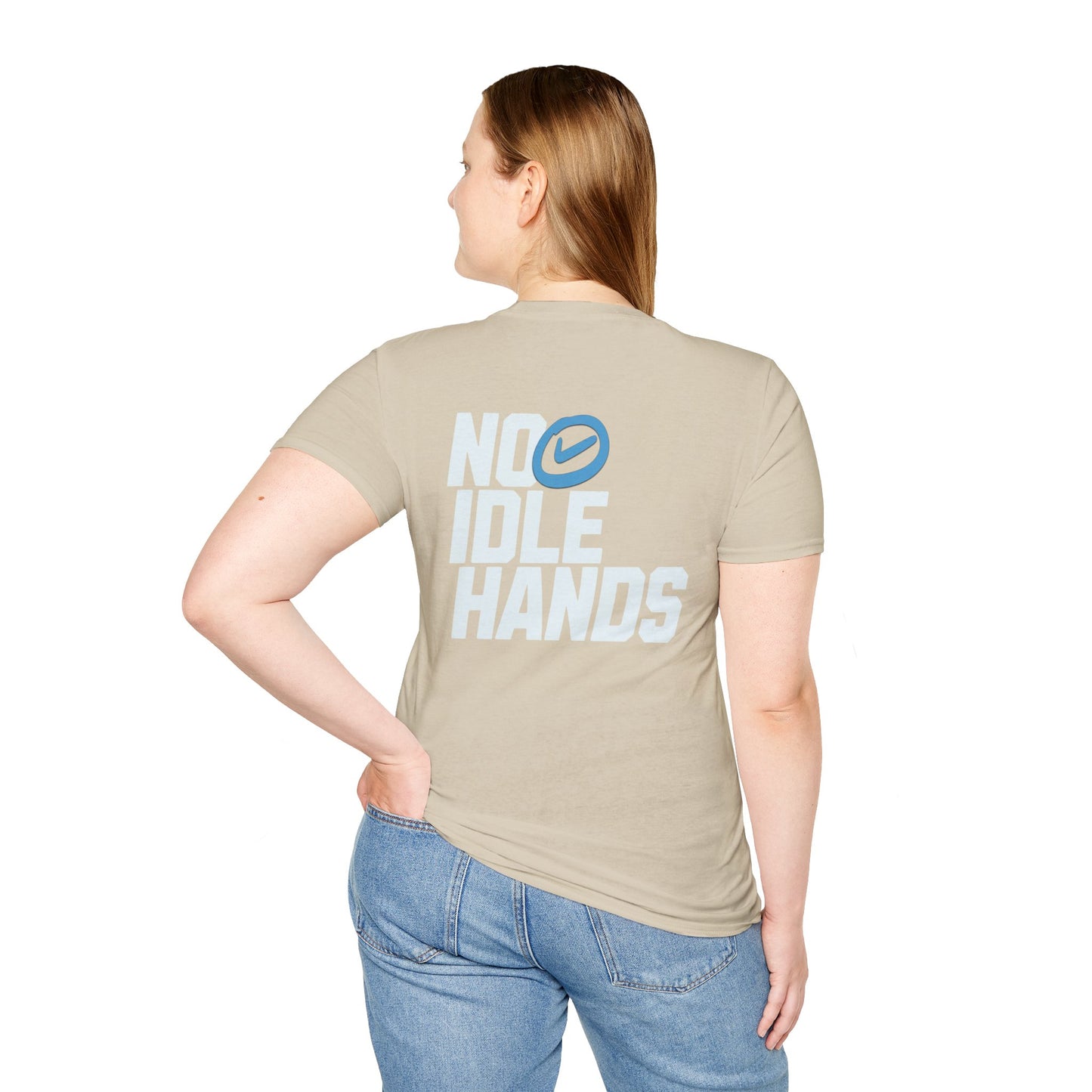 No Idle Hands – Unisex Softstyle T-Shirt