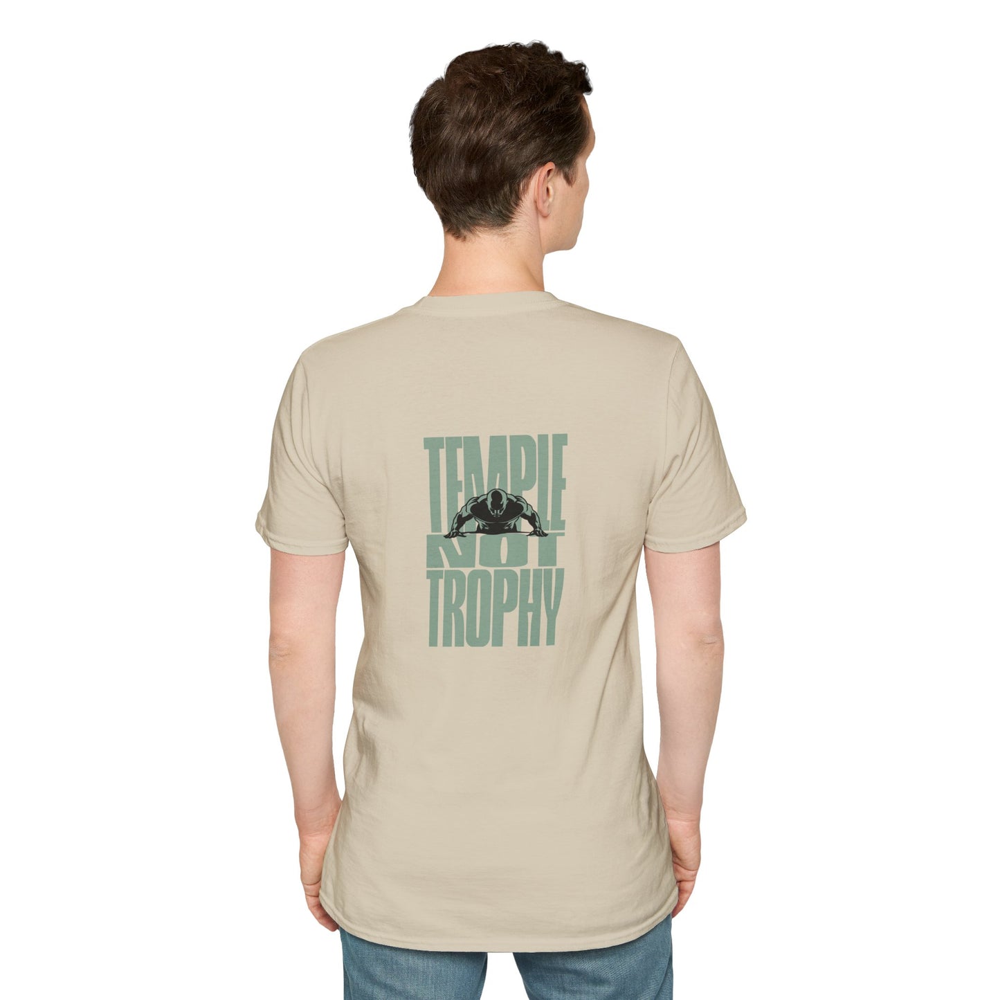 Temple Not Trophy – Unisex Softstyle T-Shirt