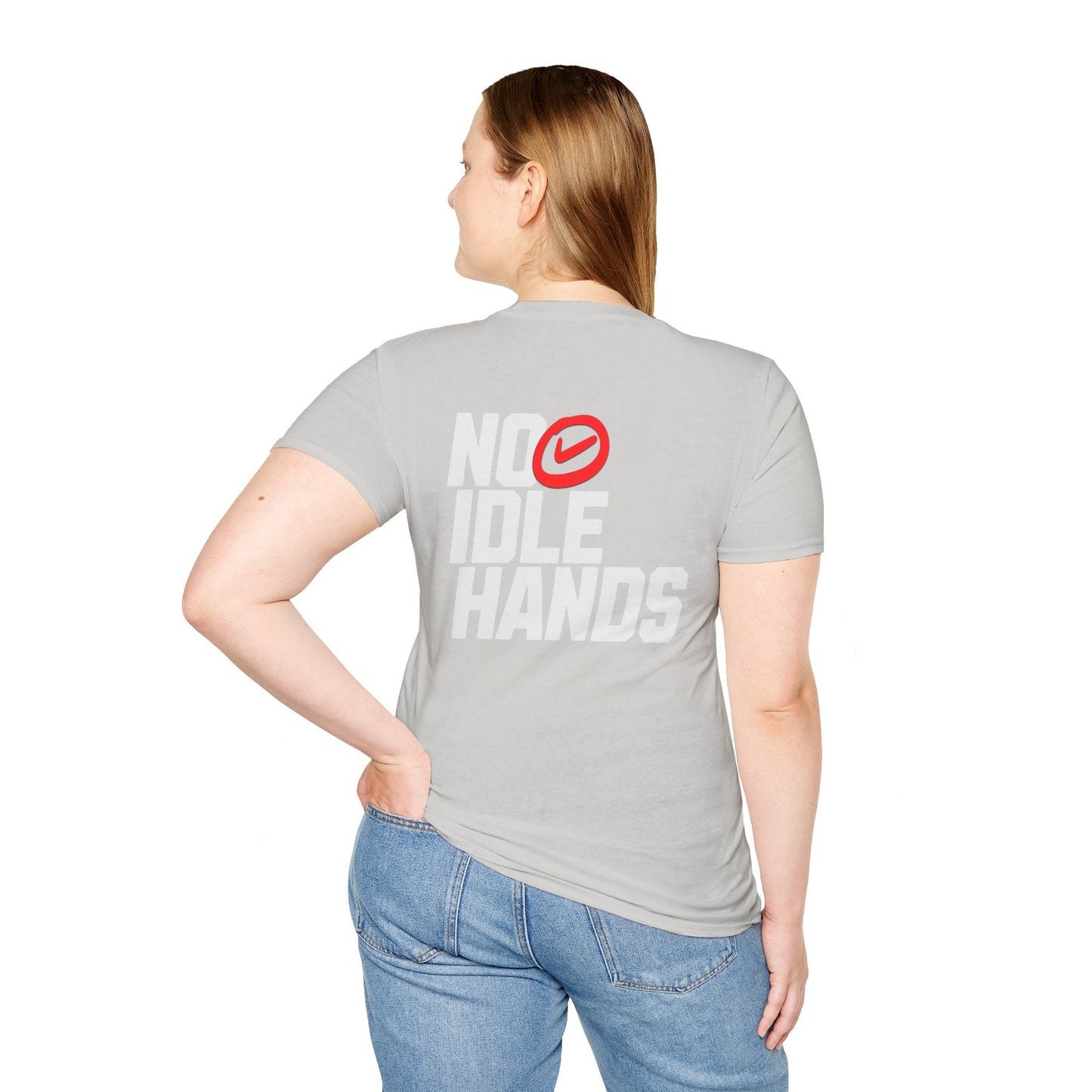No Idle Hands – Unisex Softstyle T-Shirt