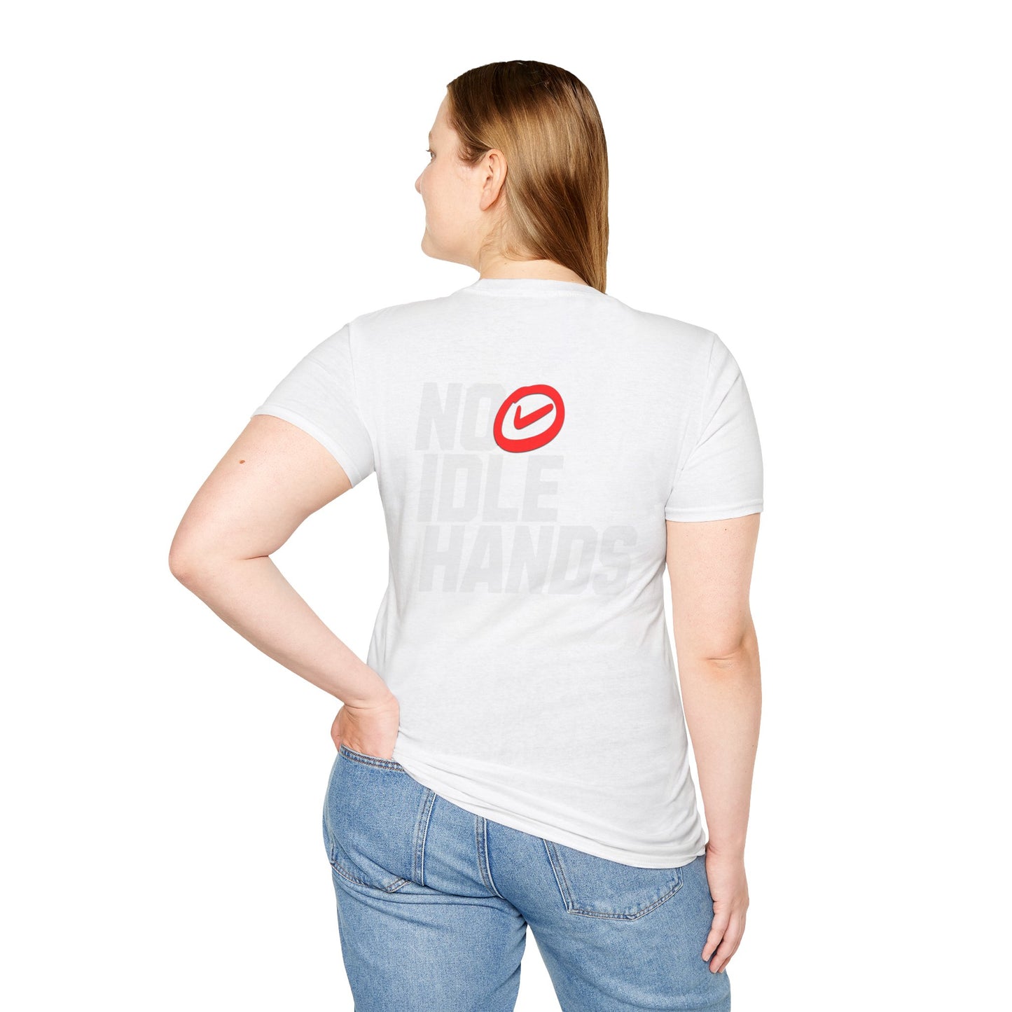 No Idle Hands – Unisex Softstyle T-Shirt