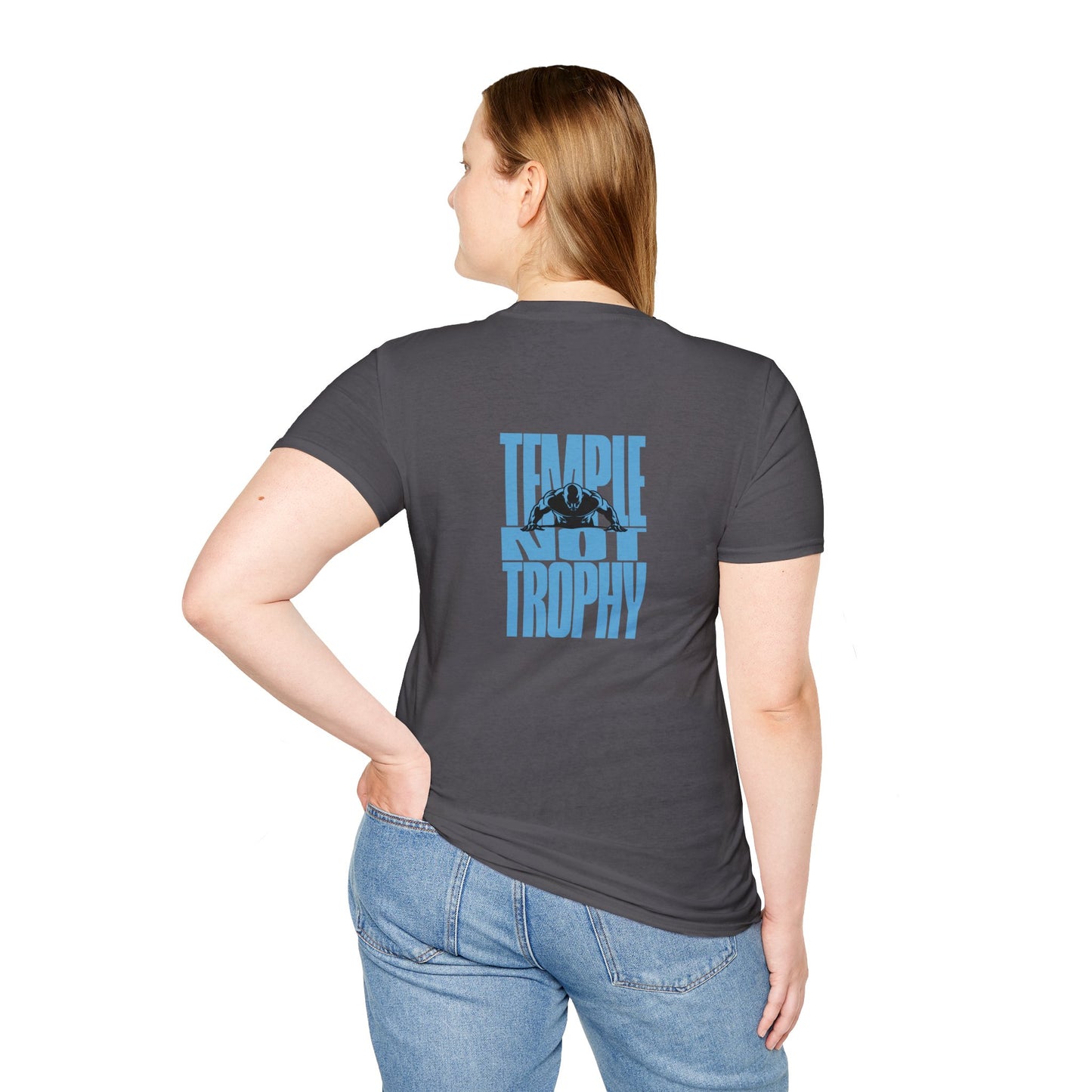 Temple Not Trophy – Unisex Softstyle T-Shirt