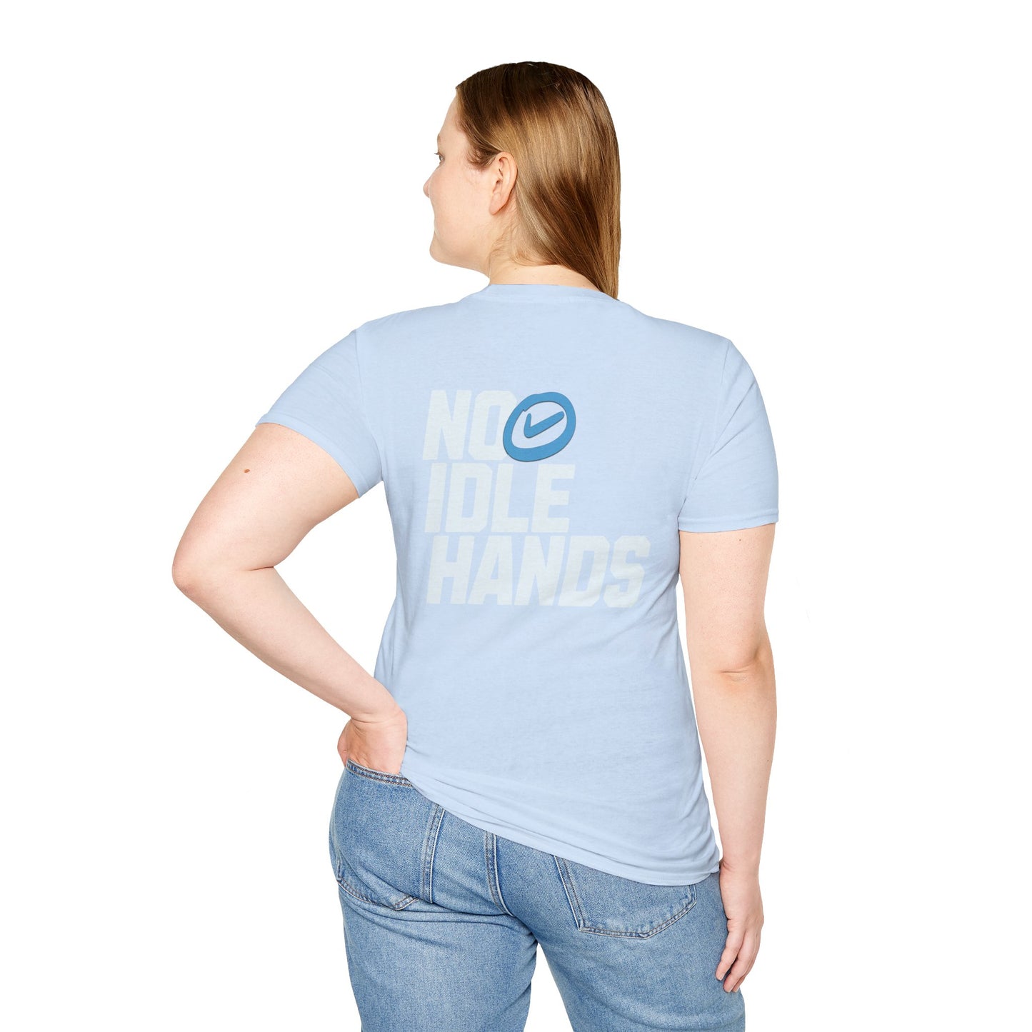 No Idle Hands – Unisex Softstyle T-Shirt