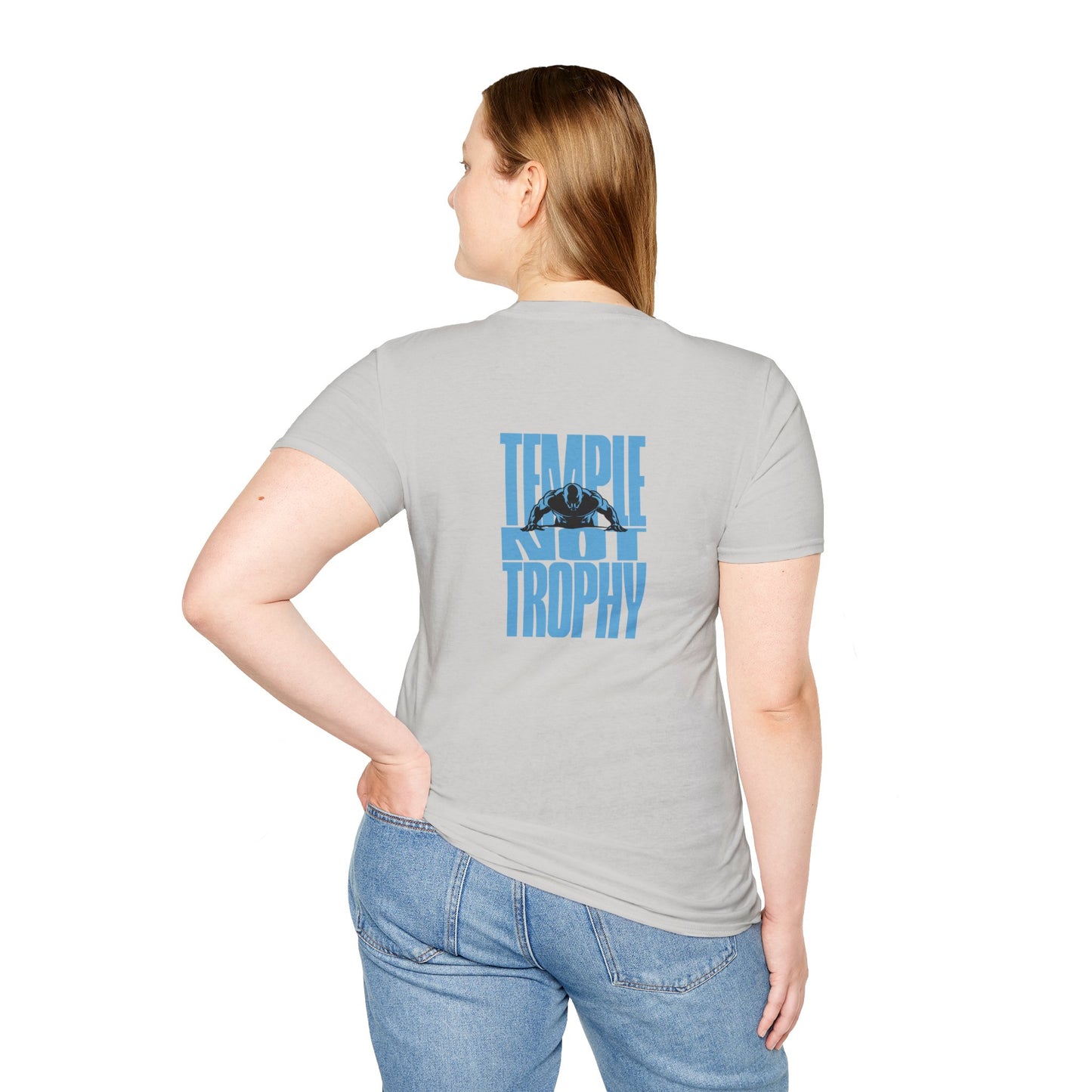 Temple Not Trophy – Unisex Softstyle T-Shirt