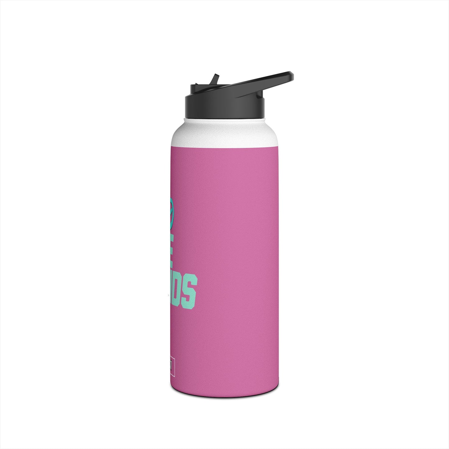 Sleek Stainless Steel Water Bottle | No Idle Hands | Workout Essential, Gifts for Fitness Lovers