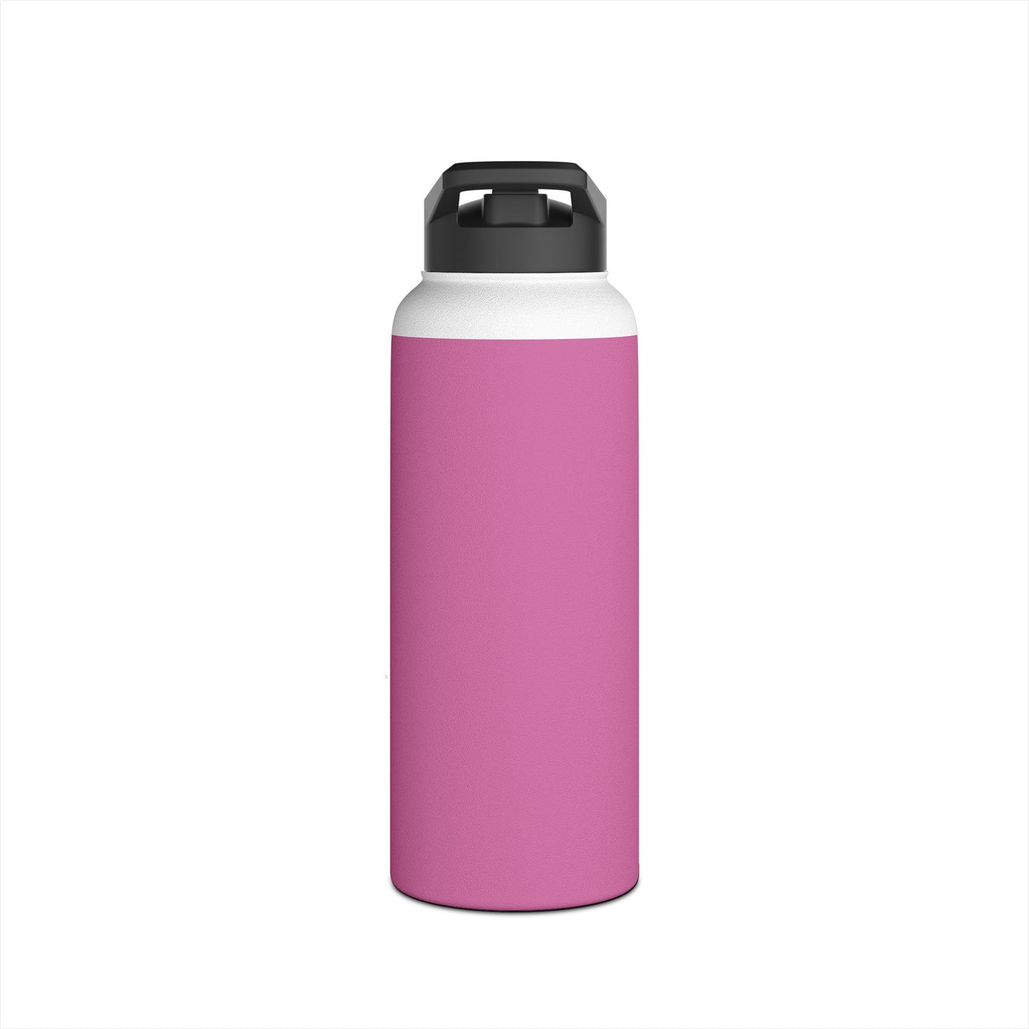 Sleek Stainless Steel Water Bottle | No Idle Hands | Workout Essential, Gifts for Fitness Lovers