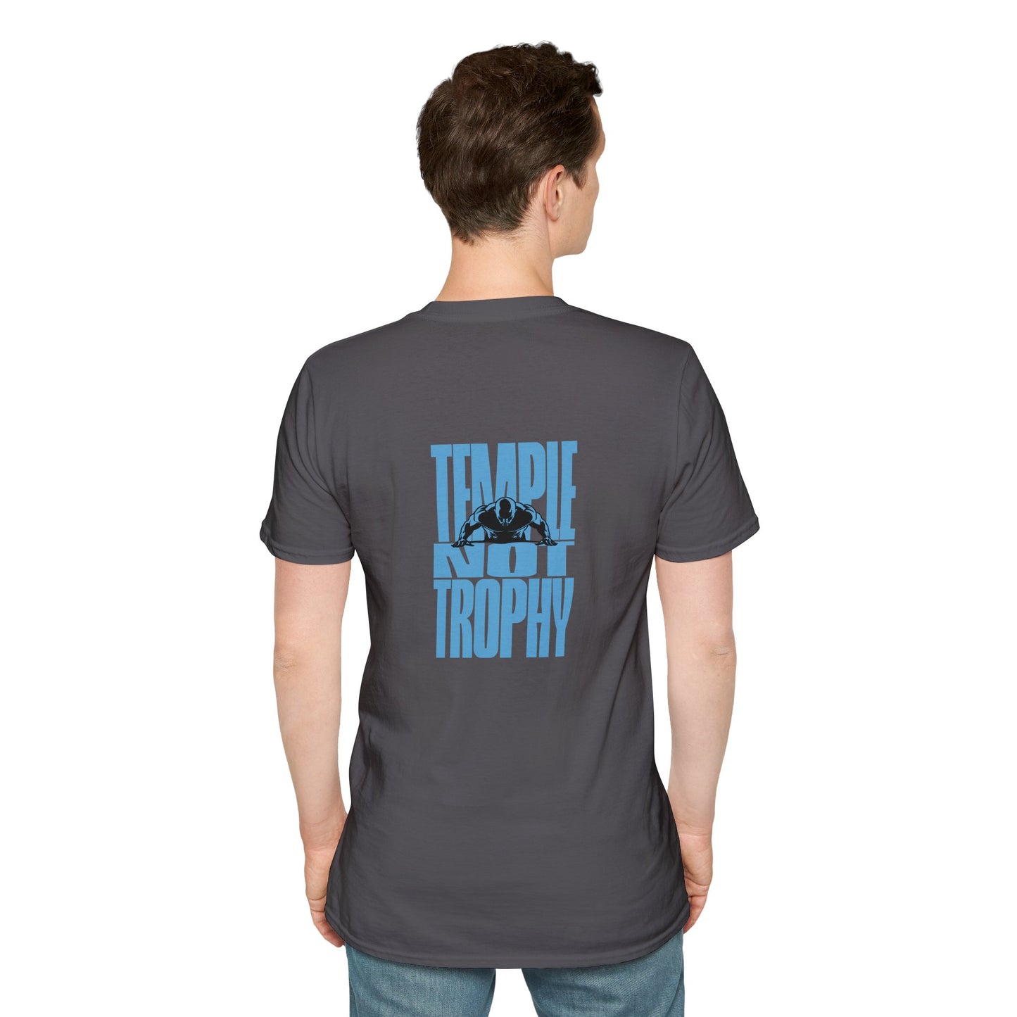 Temple Not Trophy – Unisex Softstyle T-Shirt