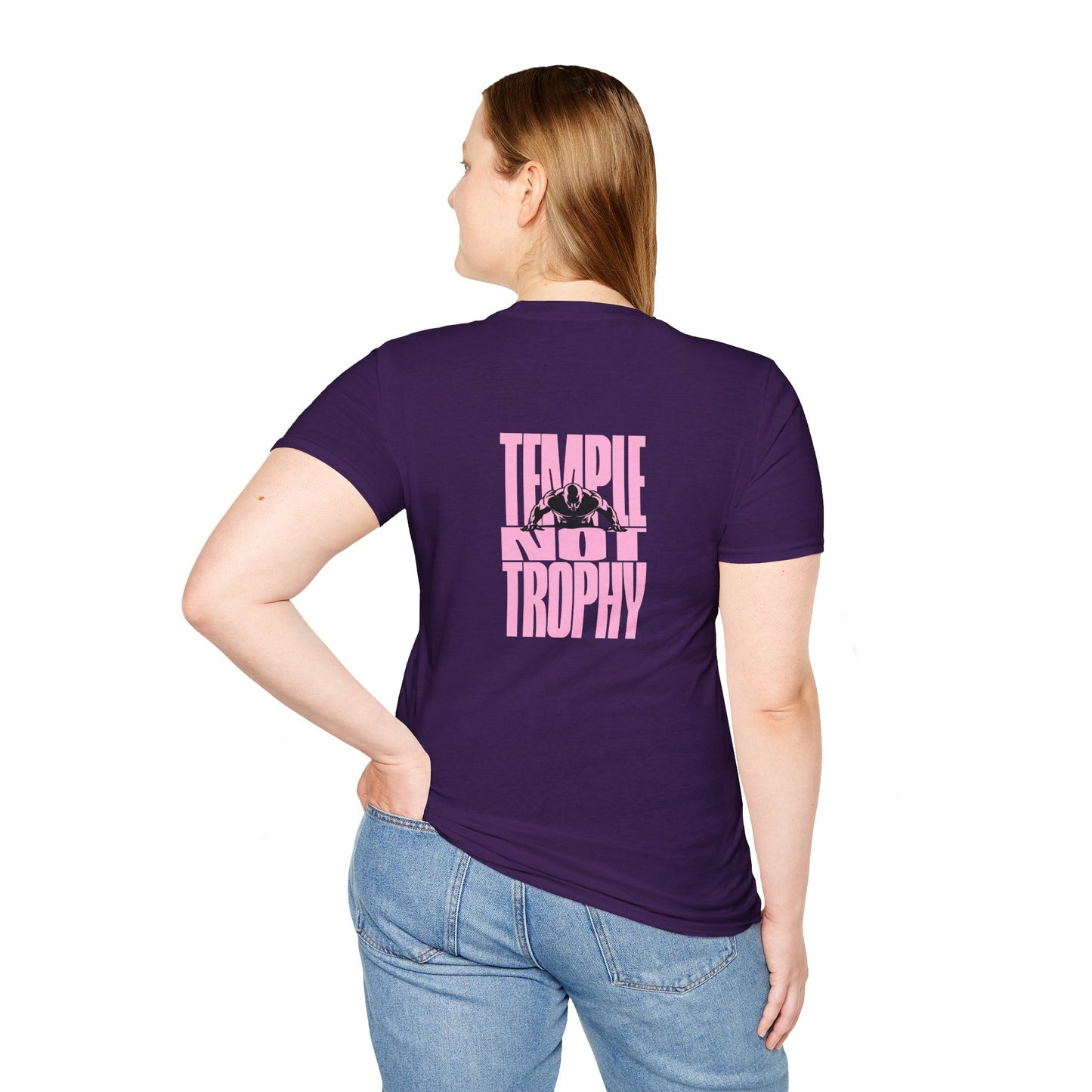Temple Not Trophy – Unisex Softstyle T-Shirt