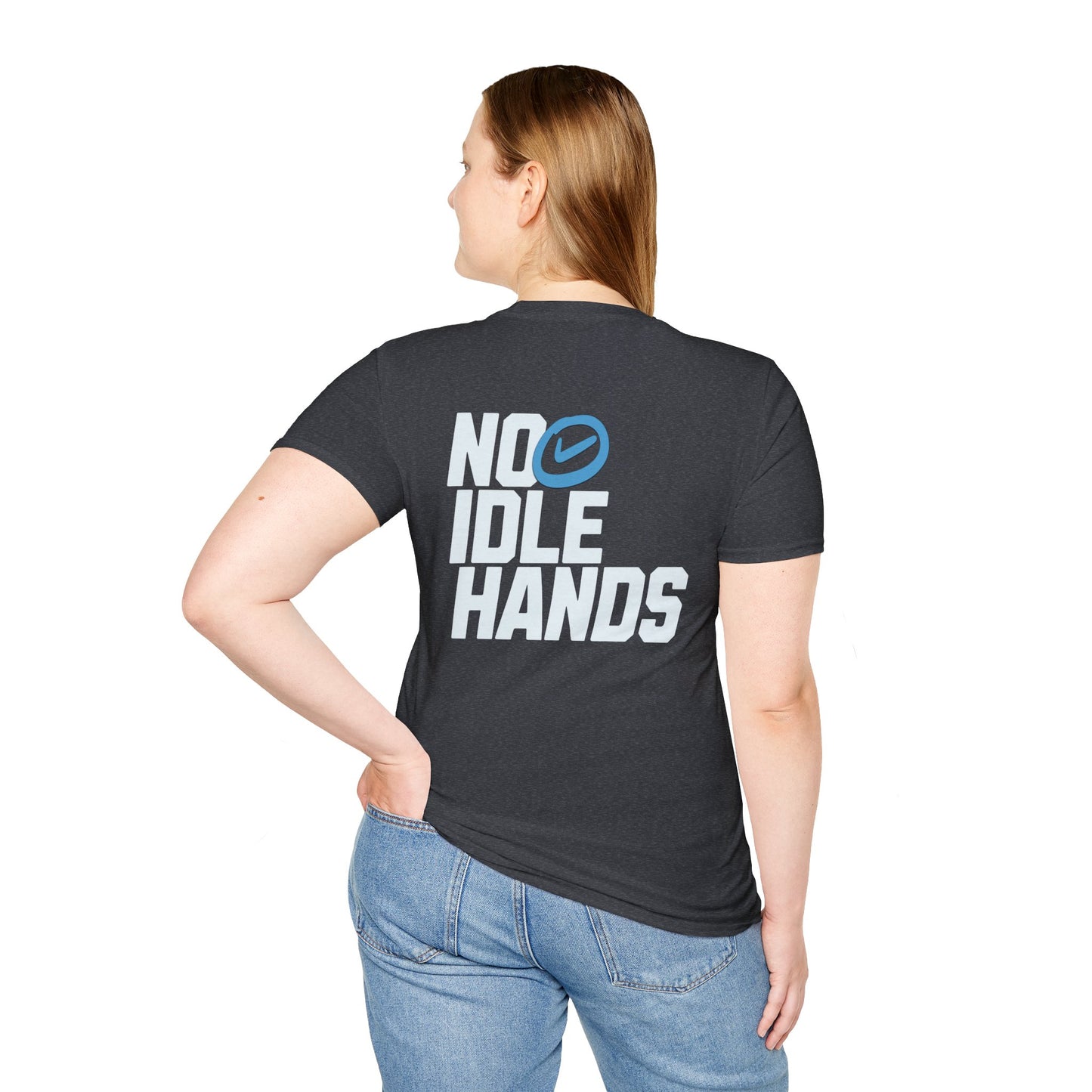 No Idle Hands – Unisex Softstyle T-Shirt