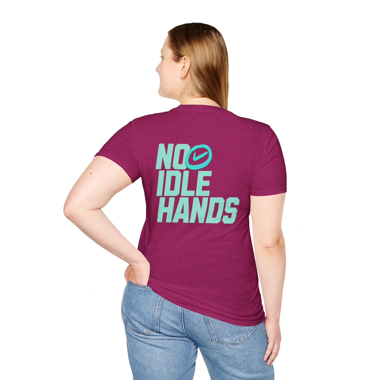 No Idle Hands – Unisex Softstyle T-Shirt