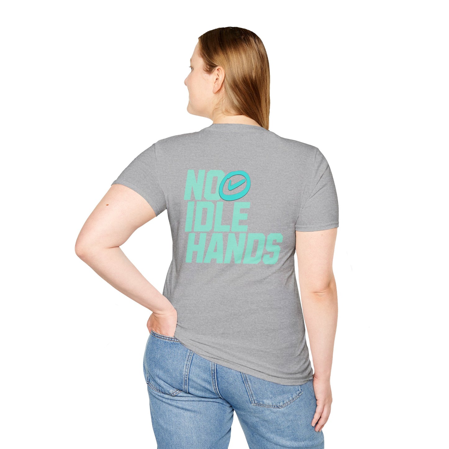 No Idle Hands – Unisex Softstyle T-Shirt