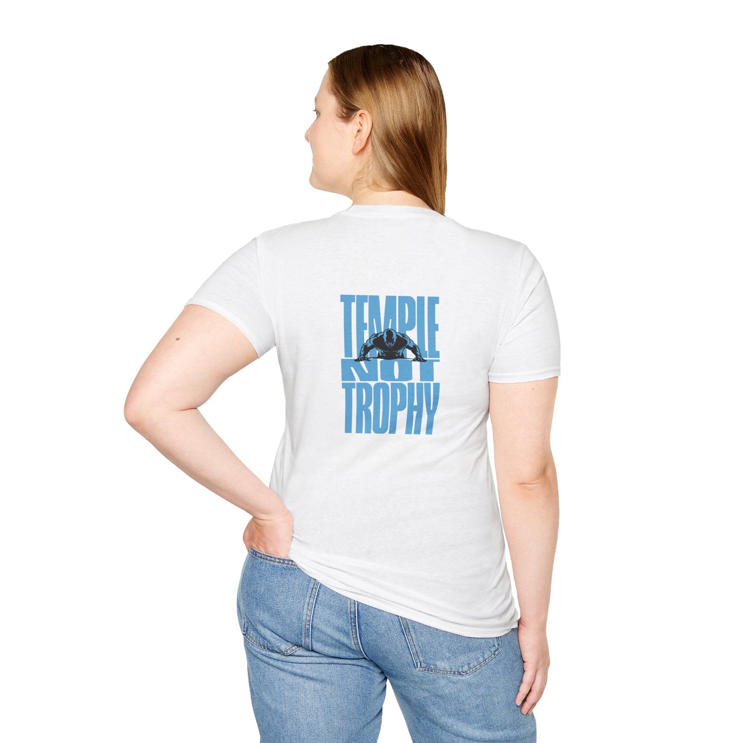 Temple Not Trophy – Unisex Softstyle T-Shirt
