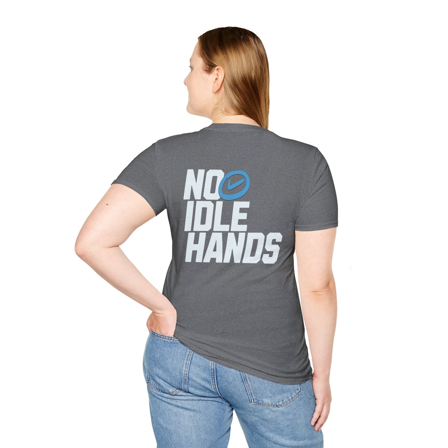No Idle Hands – Unisex Softstyle T-Shirt