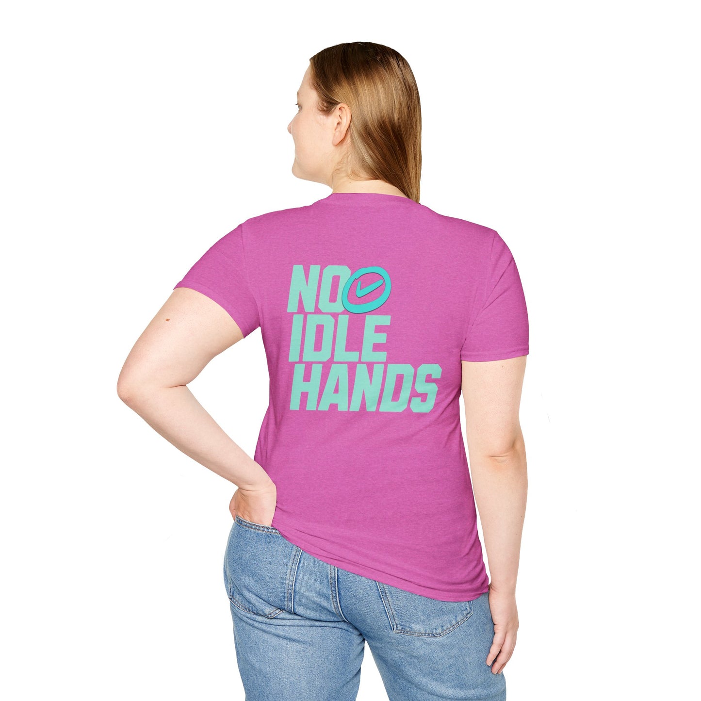 No Idle Hands – Unisex Softstyle T-Shirt