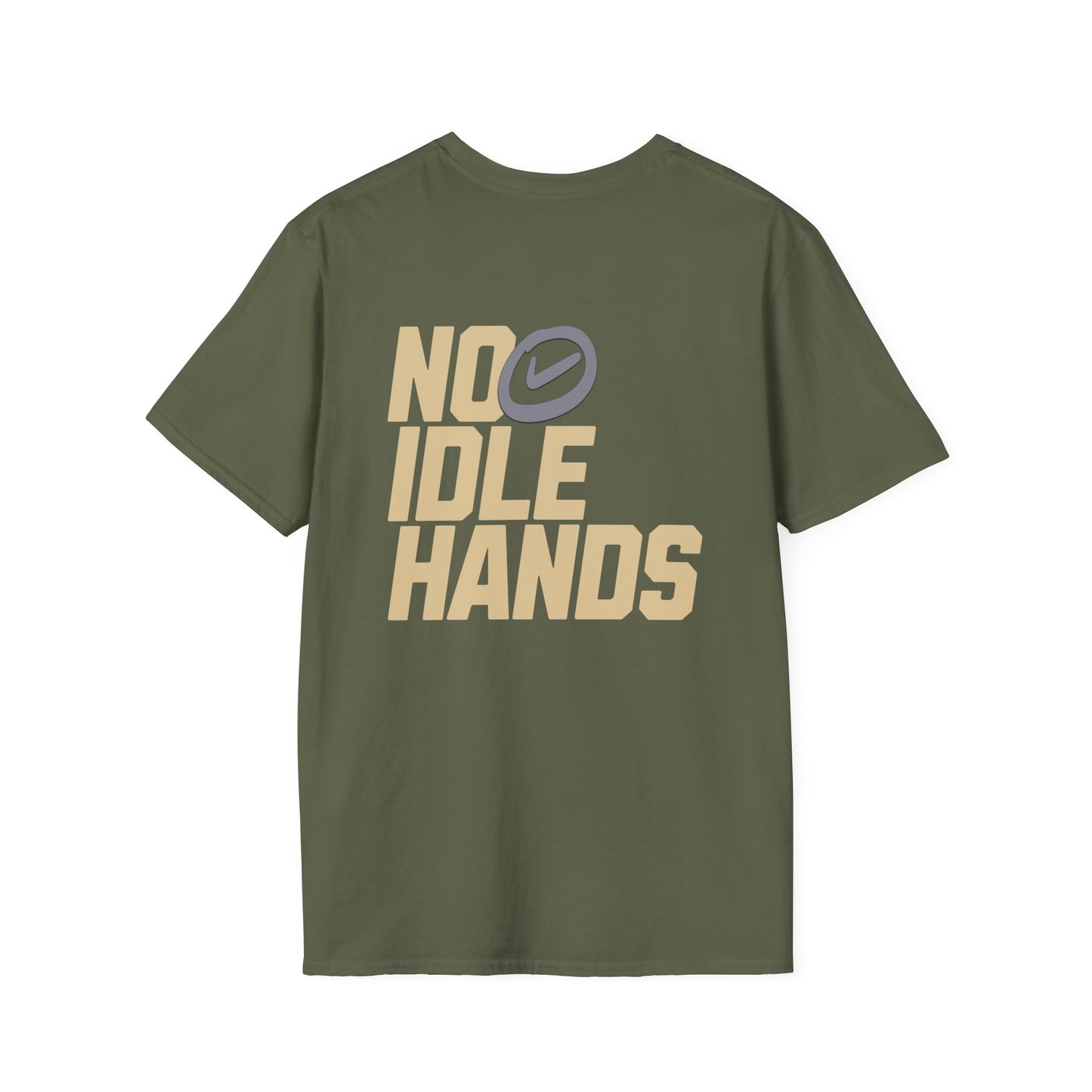 No Idle Hands – Unisex Softstyle T-Shirt