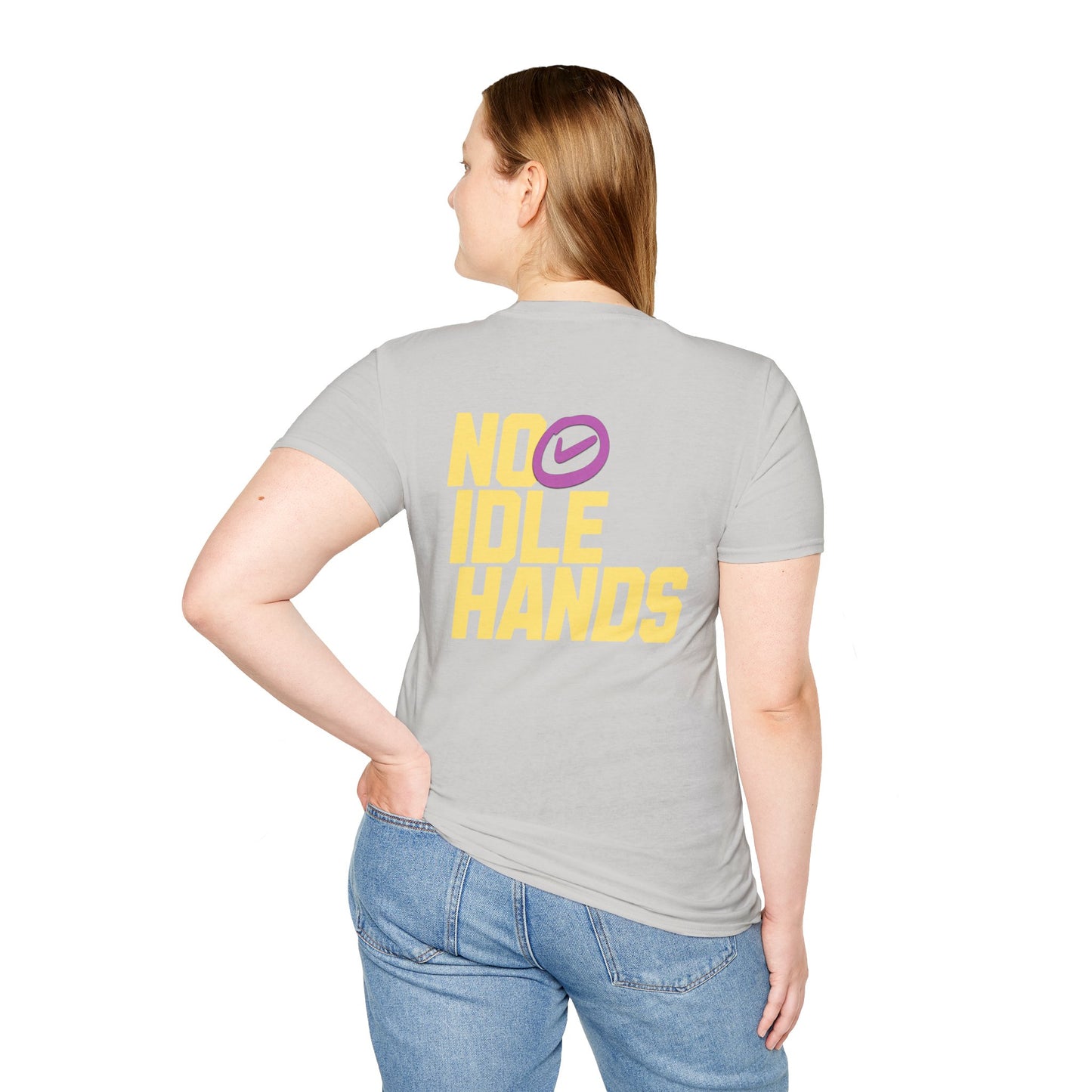 No Idle Hands – Unisex Softstyle T-Shirt
