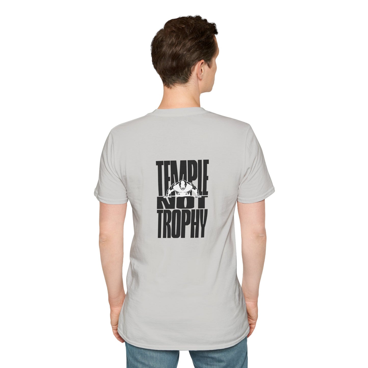 Temple Not Trophy – Unisex Softstyle T-Shirt