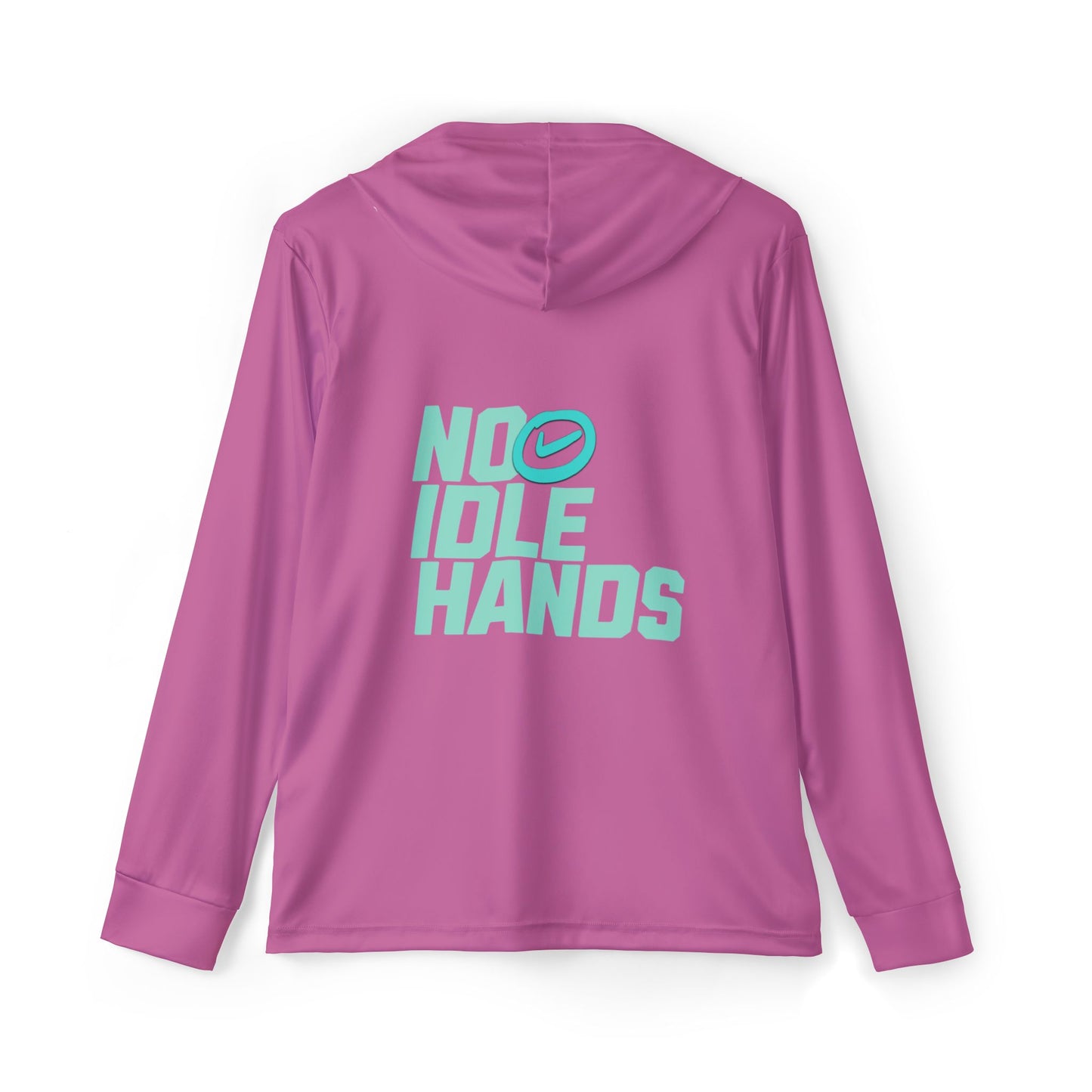 Men's Sports Warmup Hoodie, Athletic Hoodie, Workout Gear, No Idle Hands Design, Gym Apparel, Activewear for Men