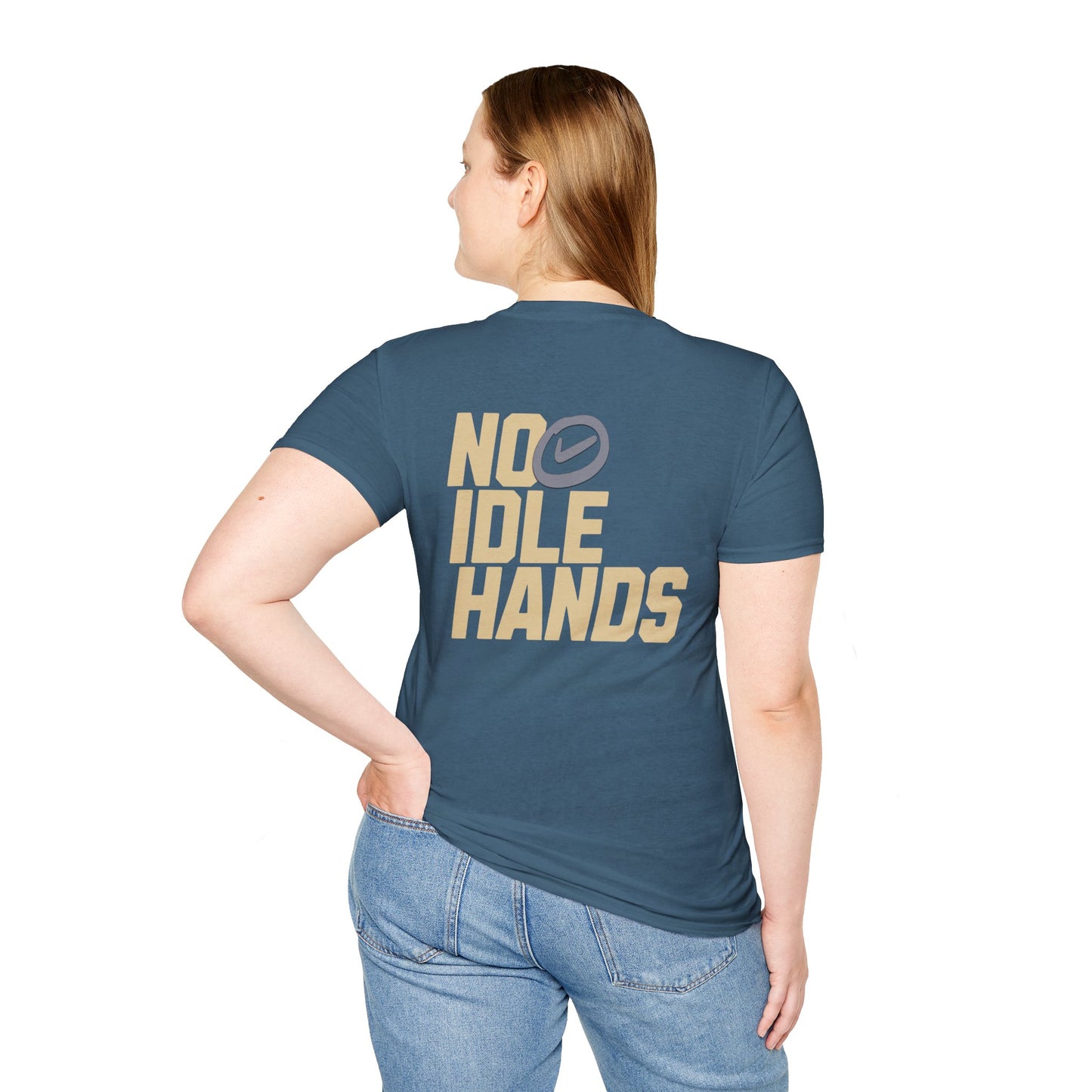 No Idle Hands – Unisex Softstyle T-Shirt