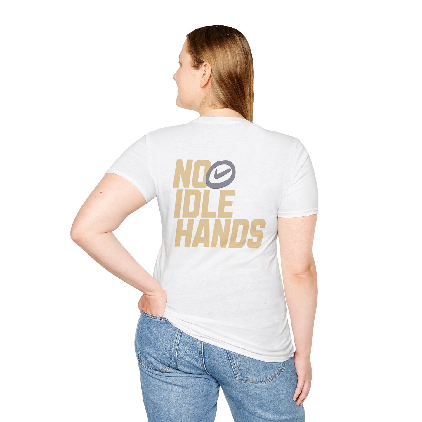 No Idle Hands – Unisex Softstyle T-Shirt