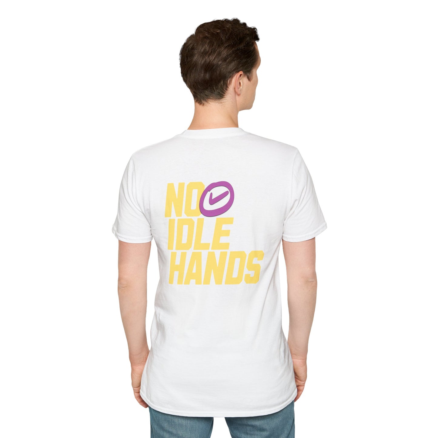 No Idle Hands – Unisex Softstyle T-Shirt