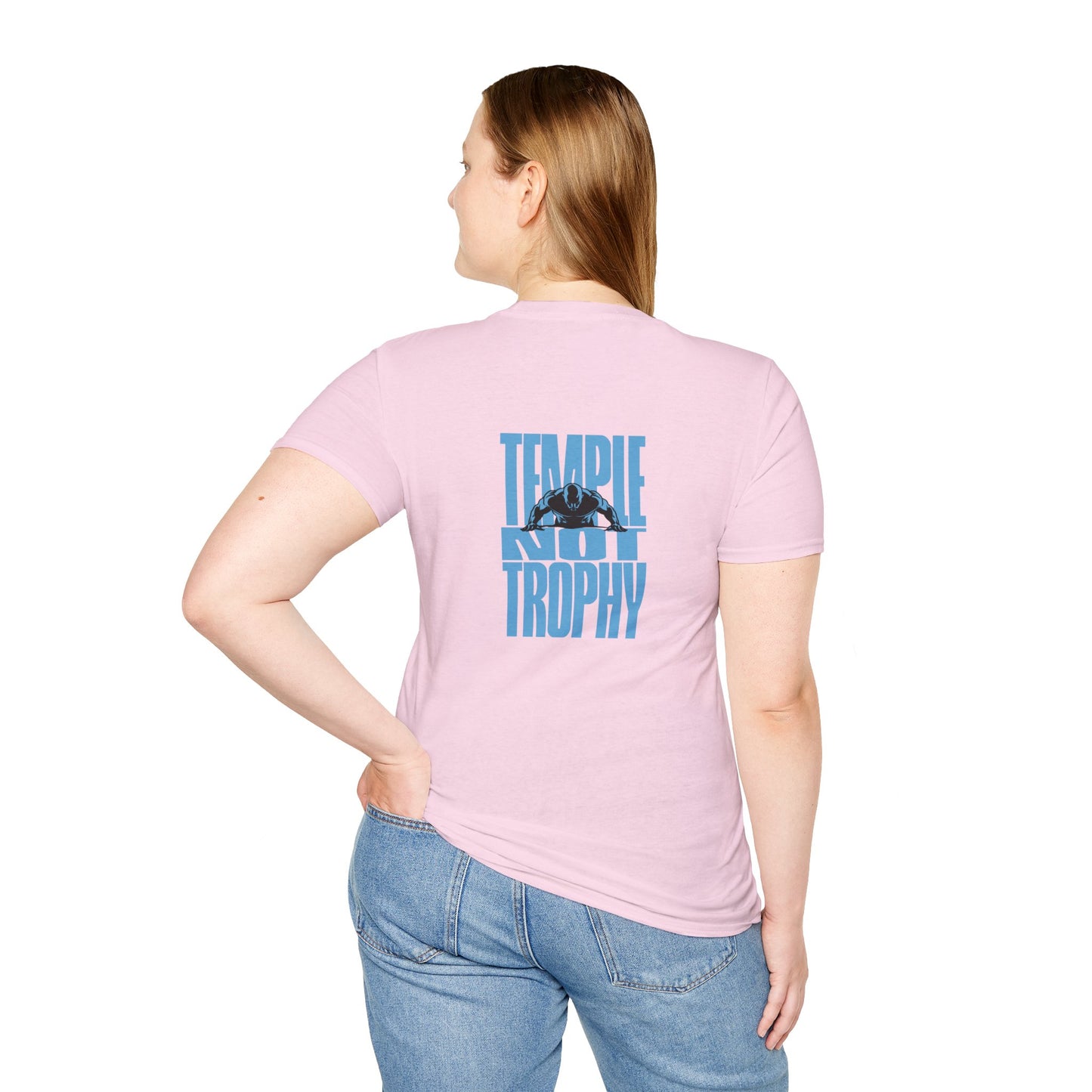 Temple Not Trophy – Unisex Softstyle T-Shirt