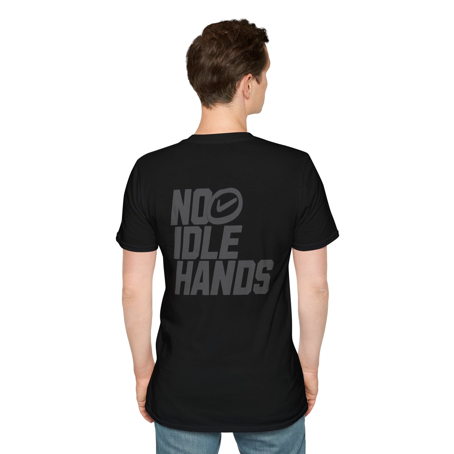 No Idle Hands – Unisex Softstyle T-Shirt - Blackout Special Edition