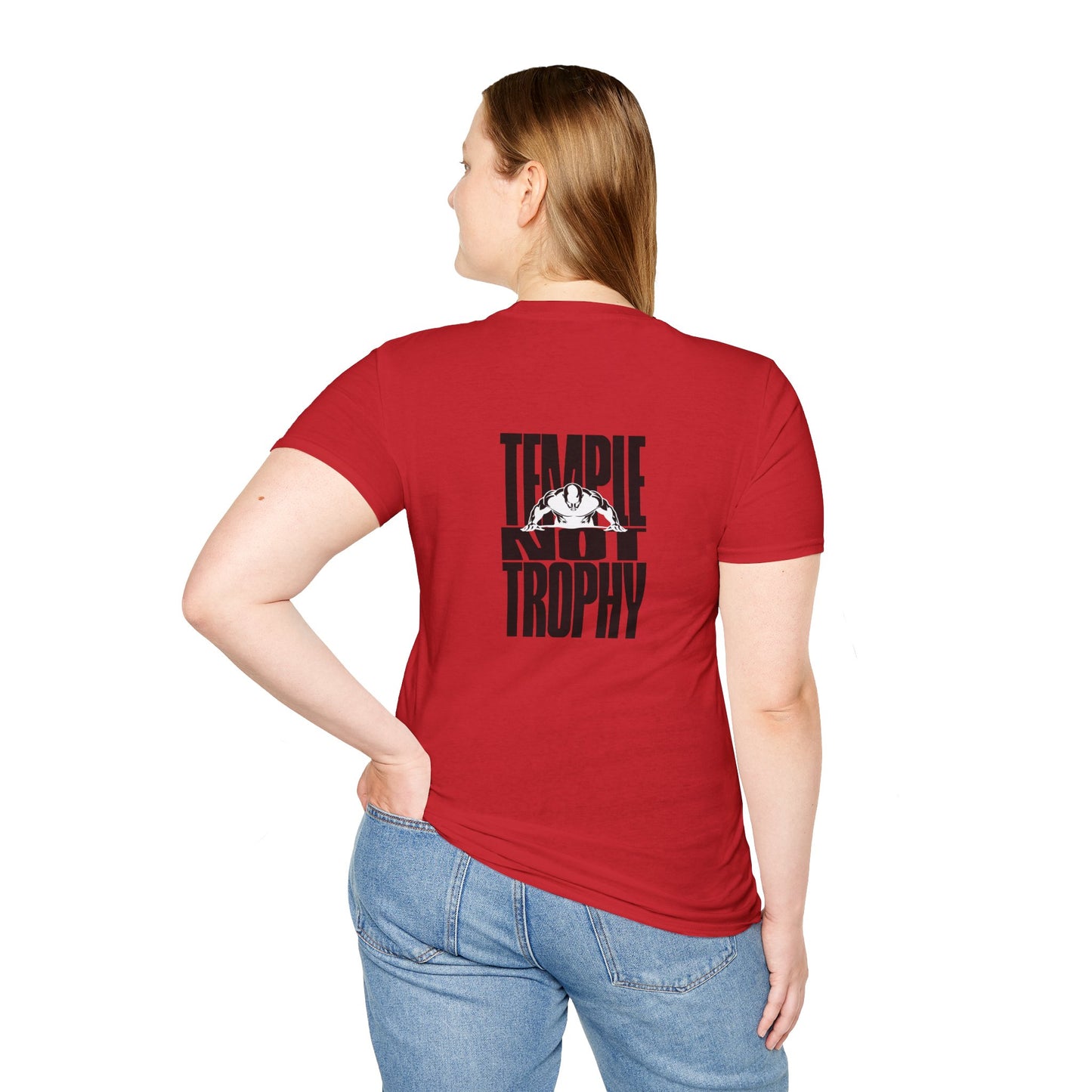 Temple Not Trophy – Unisex Softstyle T-Shirt