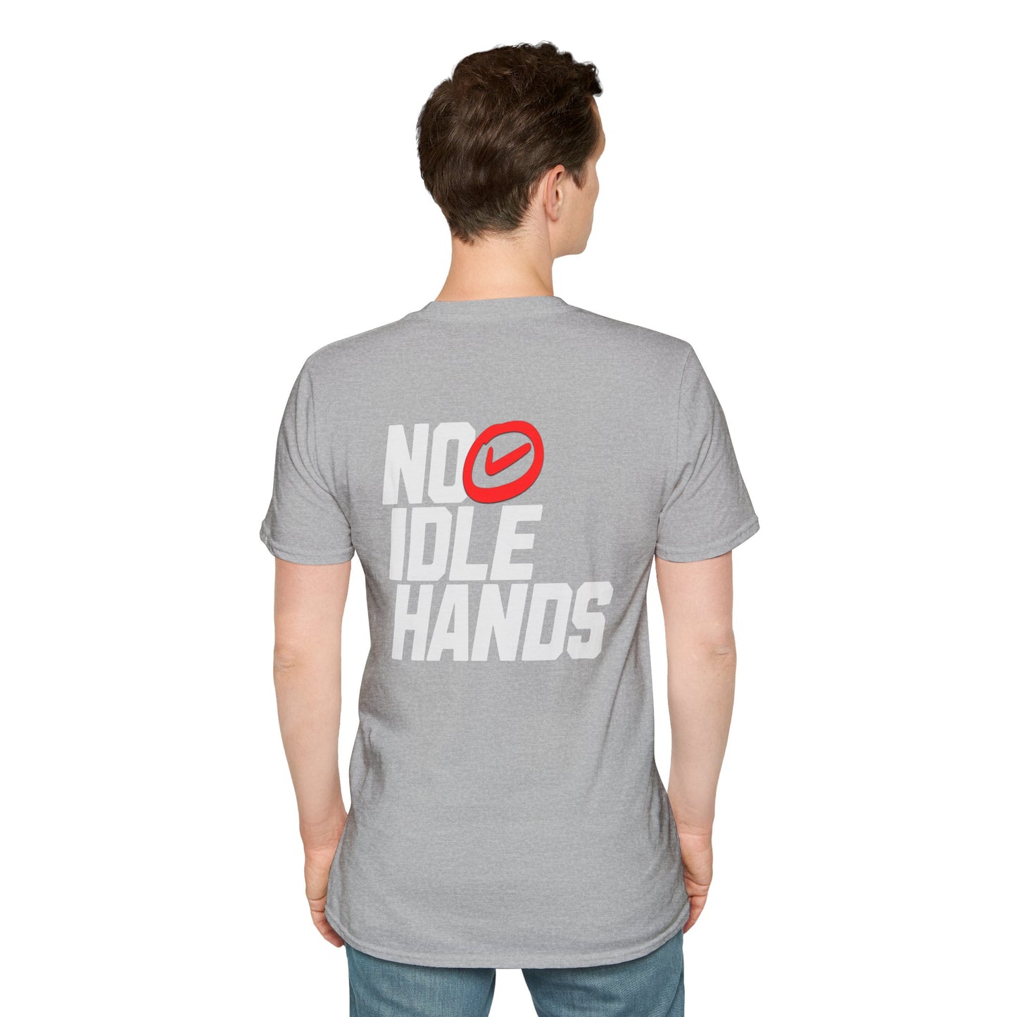 No Idle Hands – Unisex Softstyle T-Shirt