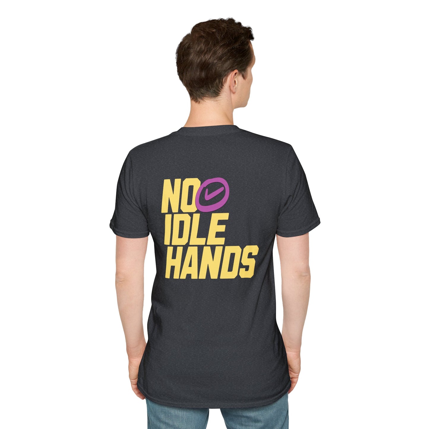 No Idle Hands – Unisex Softstyle T-Shirt
