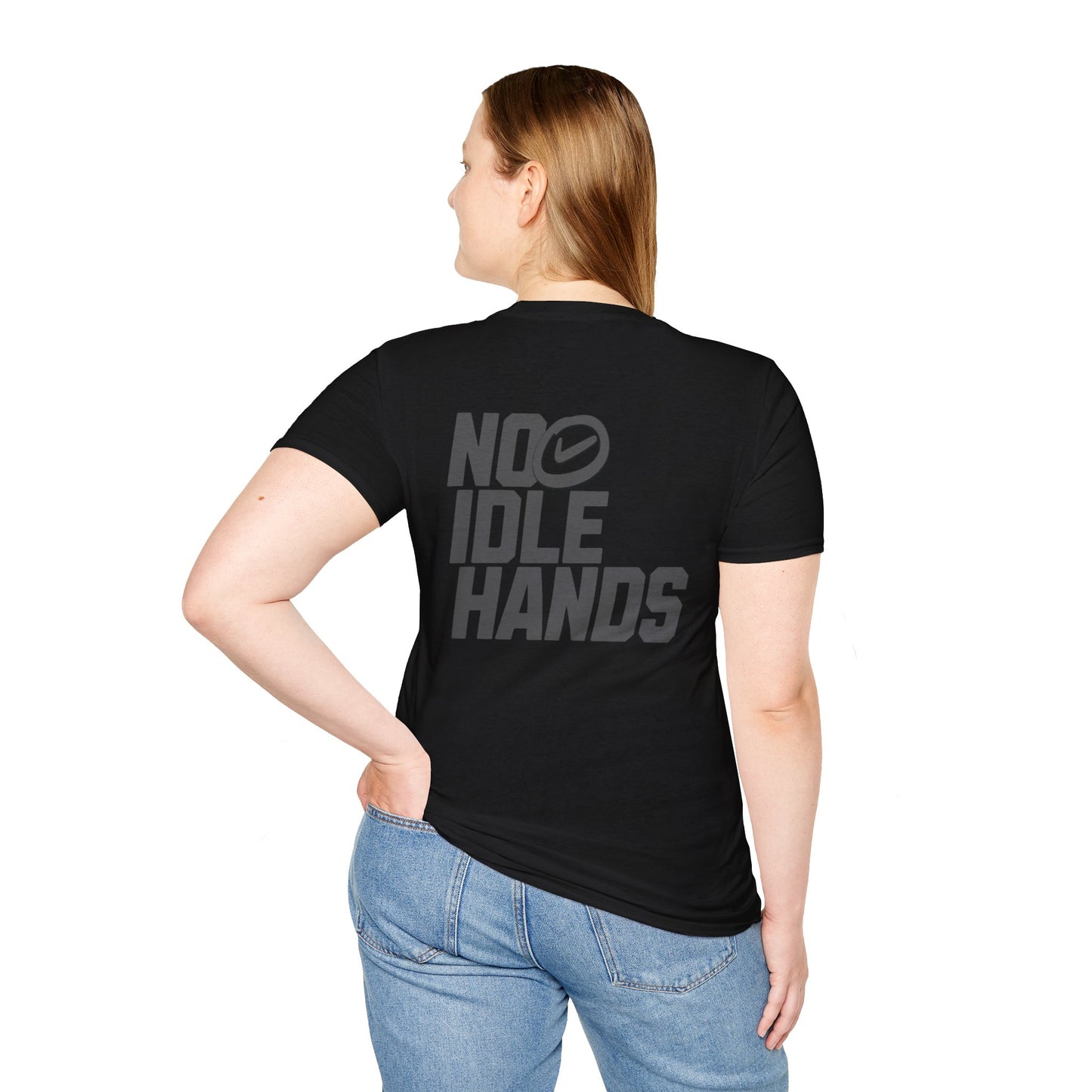 No Idle Hands – Unisex Softstyle T-Shirt - Blackout Special Edition