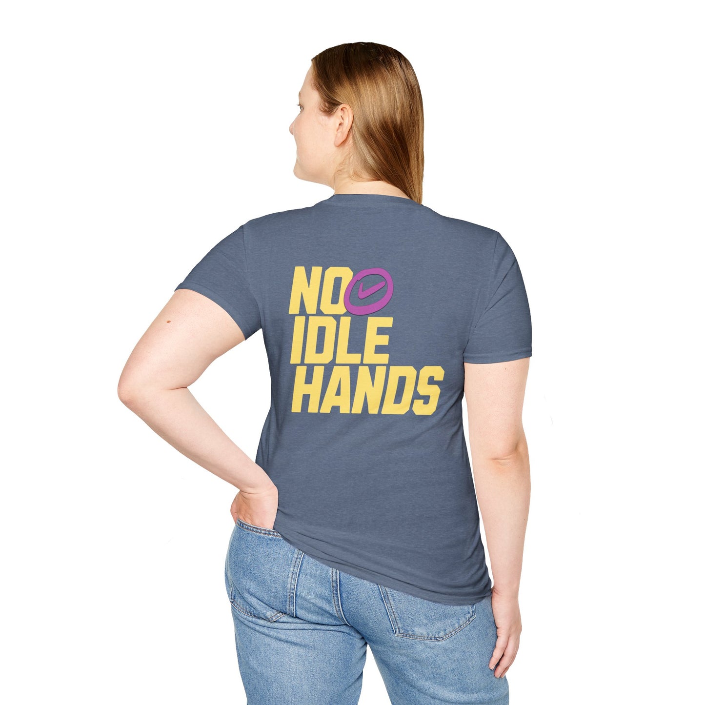 No Idle Hands – Unisex Softstyle T-Shirt