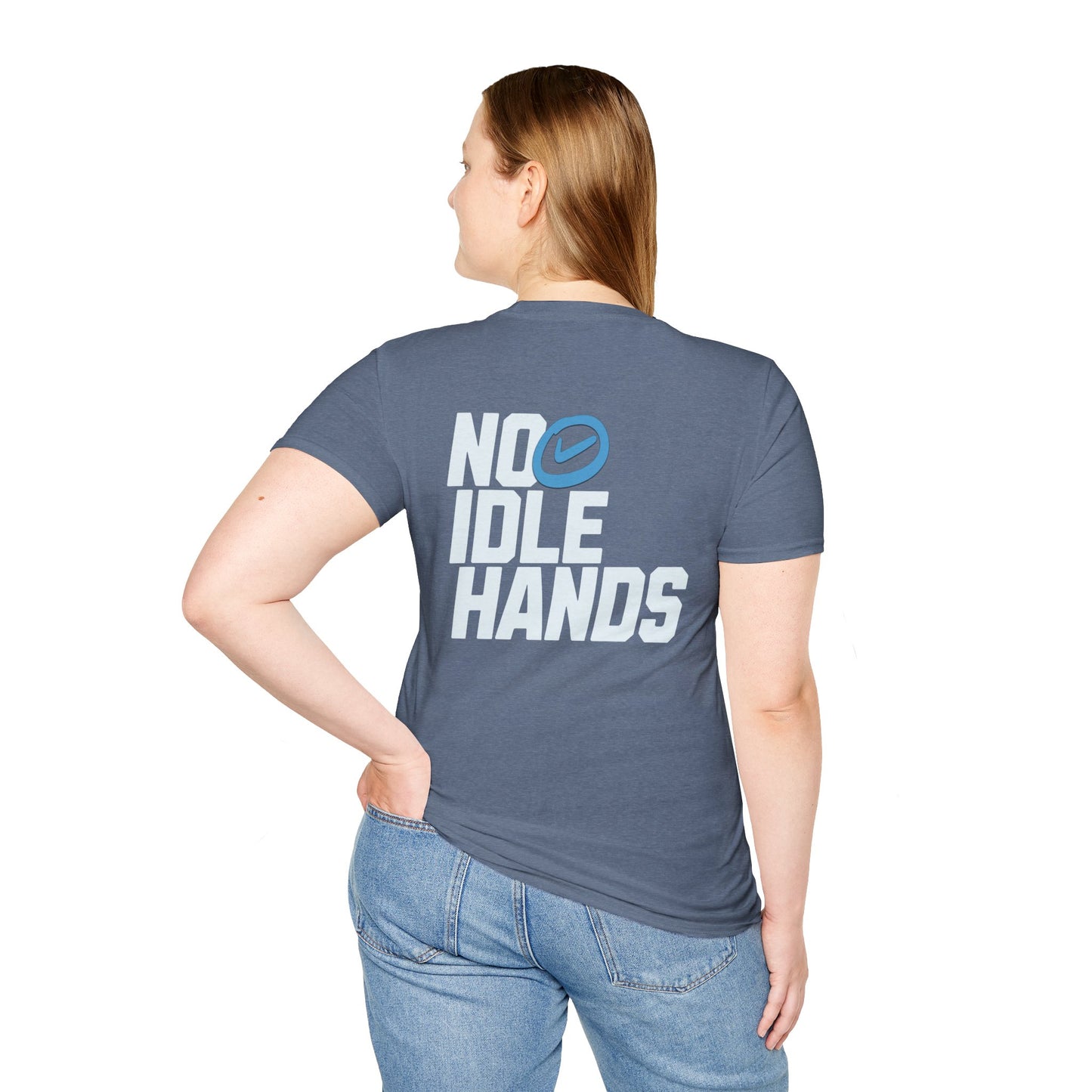 No Idle Hands – Unisex Softstyle T-Shirt