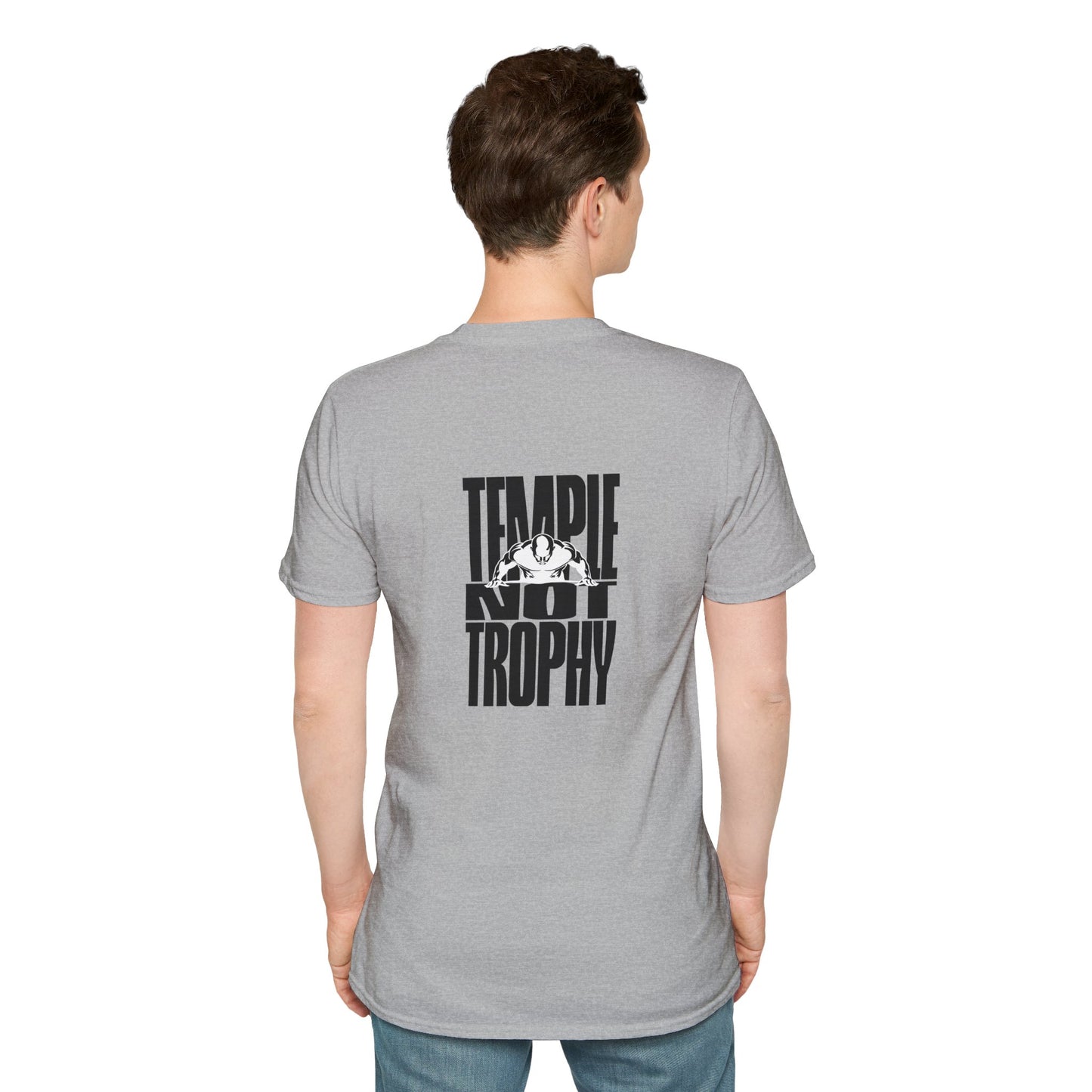 Temple Not Trophy – Unisex Softstyle T-Shirt
