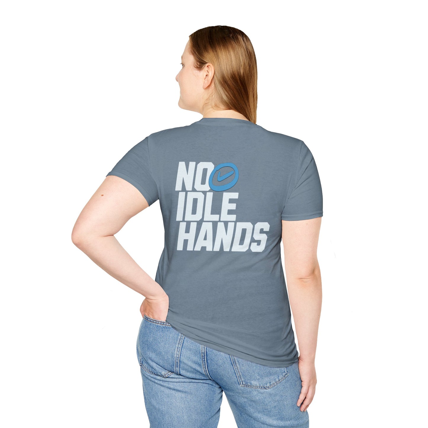 No Idle Hands – Unisex Softstyle T-Shirt