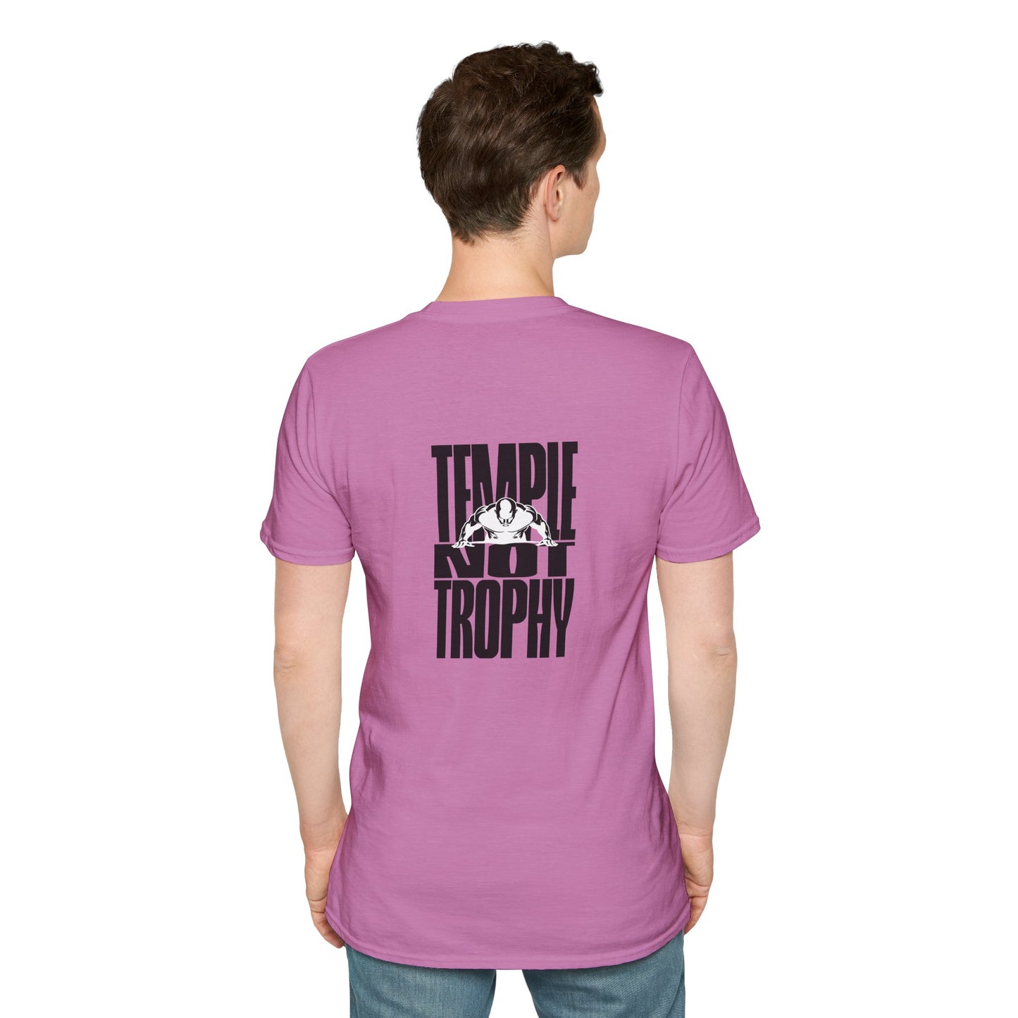 Temple Not Trophy – Unisex Softstyle T-Shirt