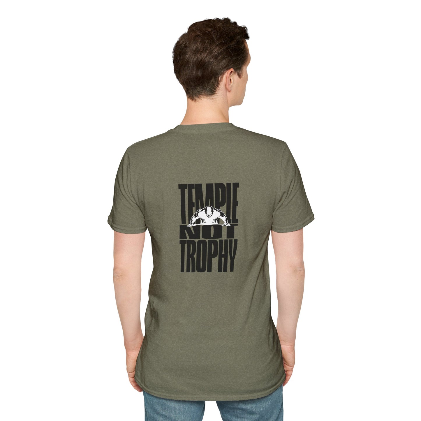 Temple Not Trophy – Unisex Softstyle T-Shirt