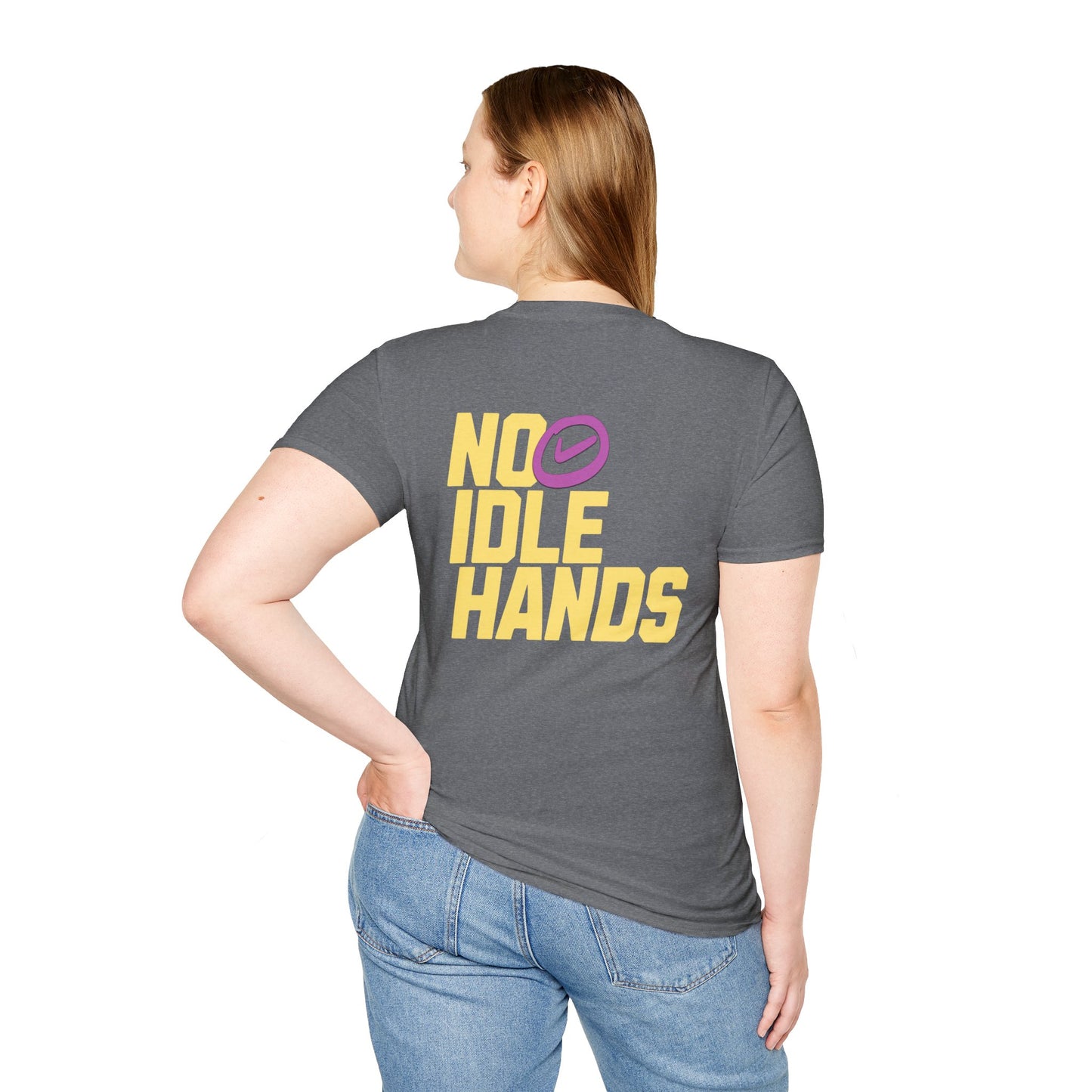 No Idle Hands – Unisex Softstyle T-Shirt