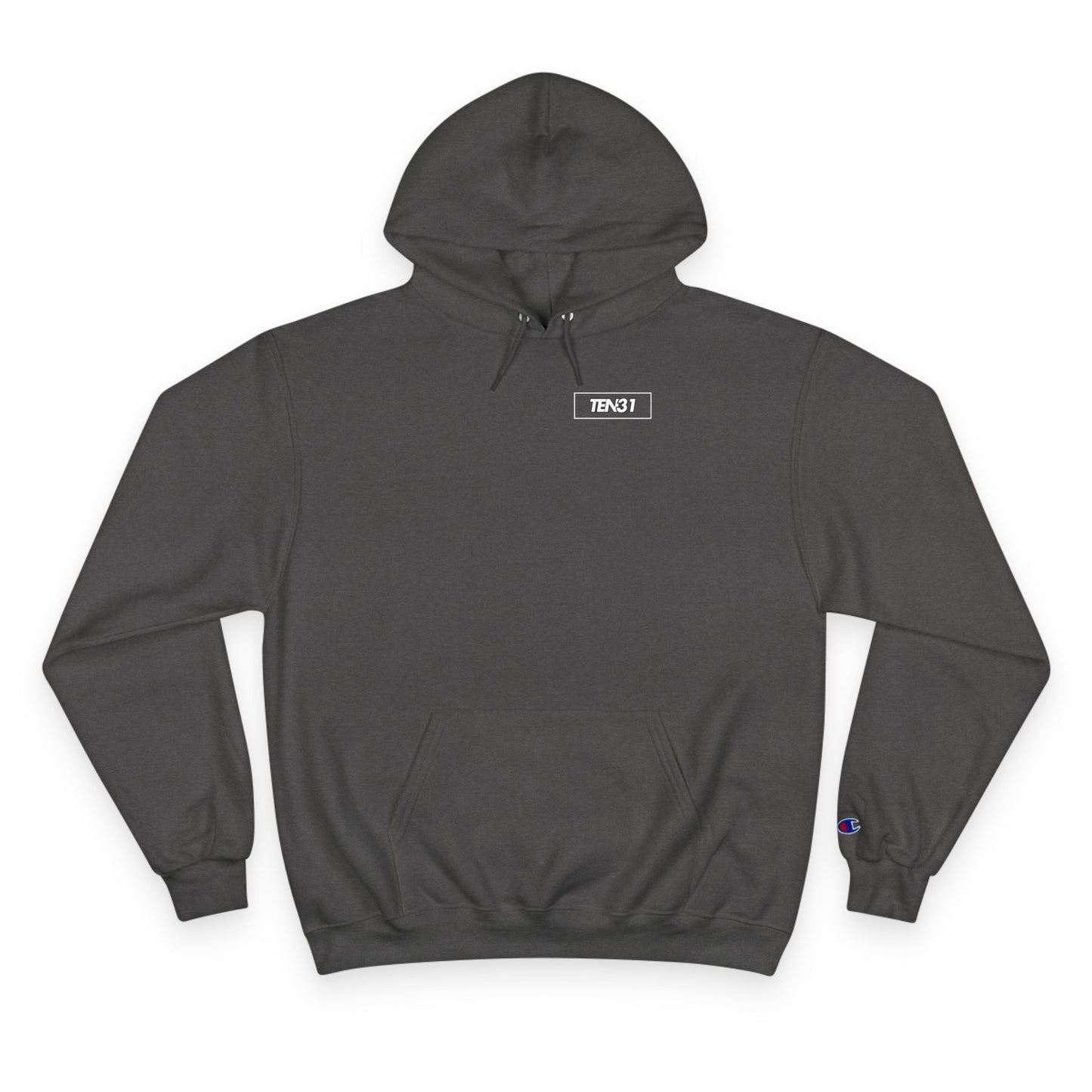 No Idle Hands Champion Hoodie - Cozy Streetwear, Gift for Creatives, Casual Wear, Everyday Comfort, Stylish Motivation