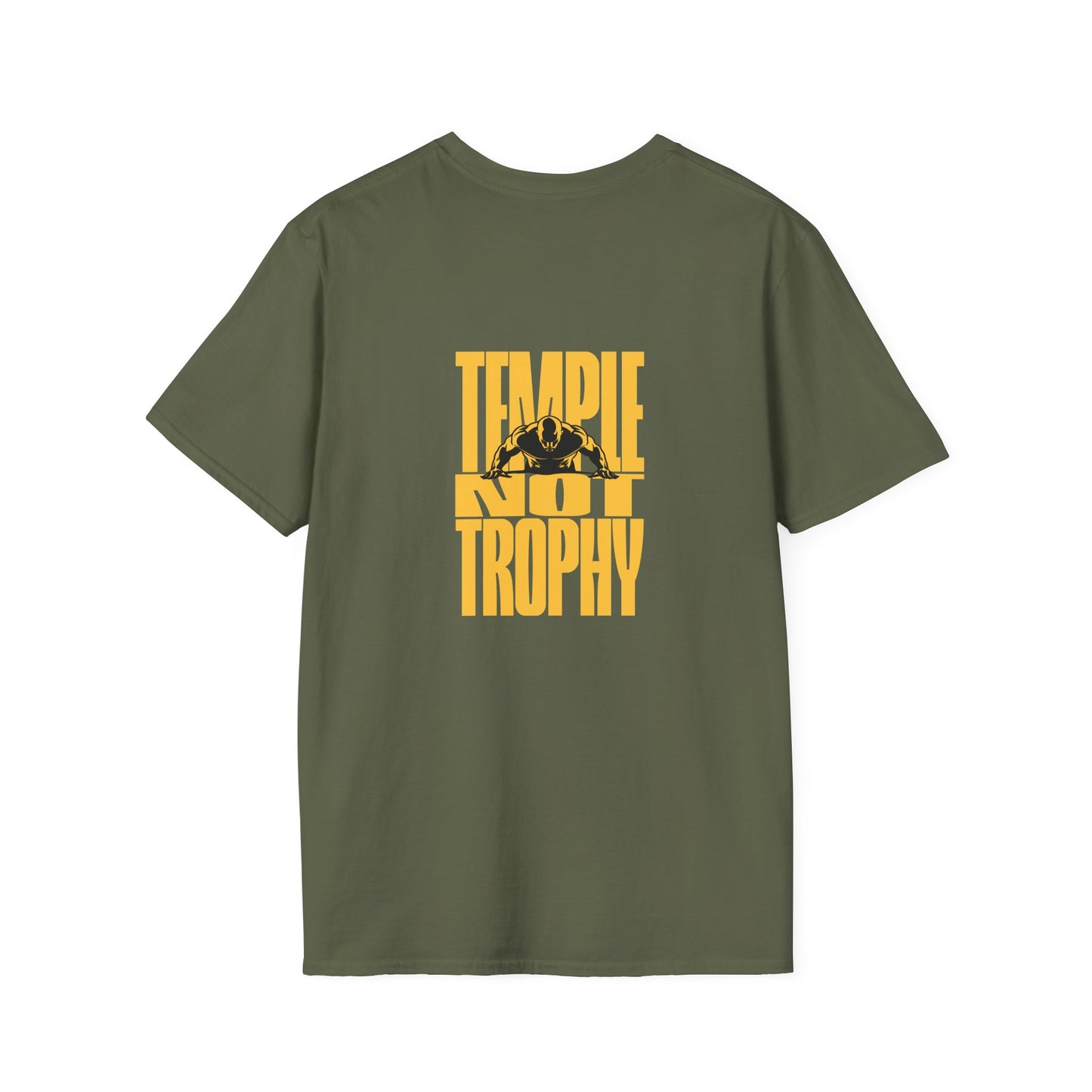Temple Not Trophy – Unisex Softstyle T-Shirt