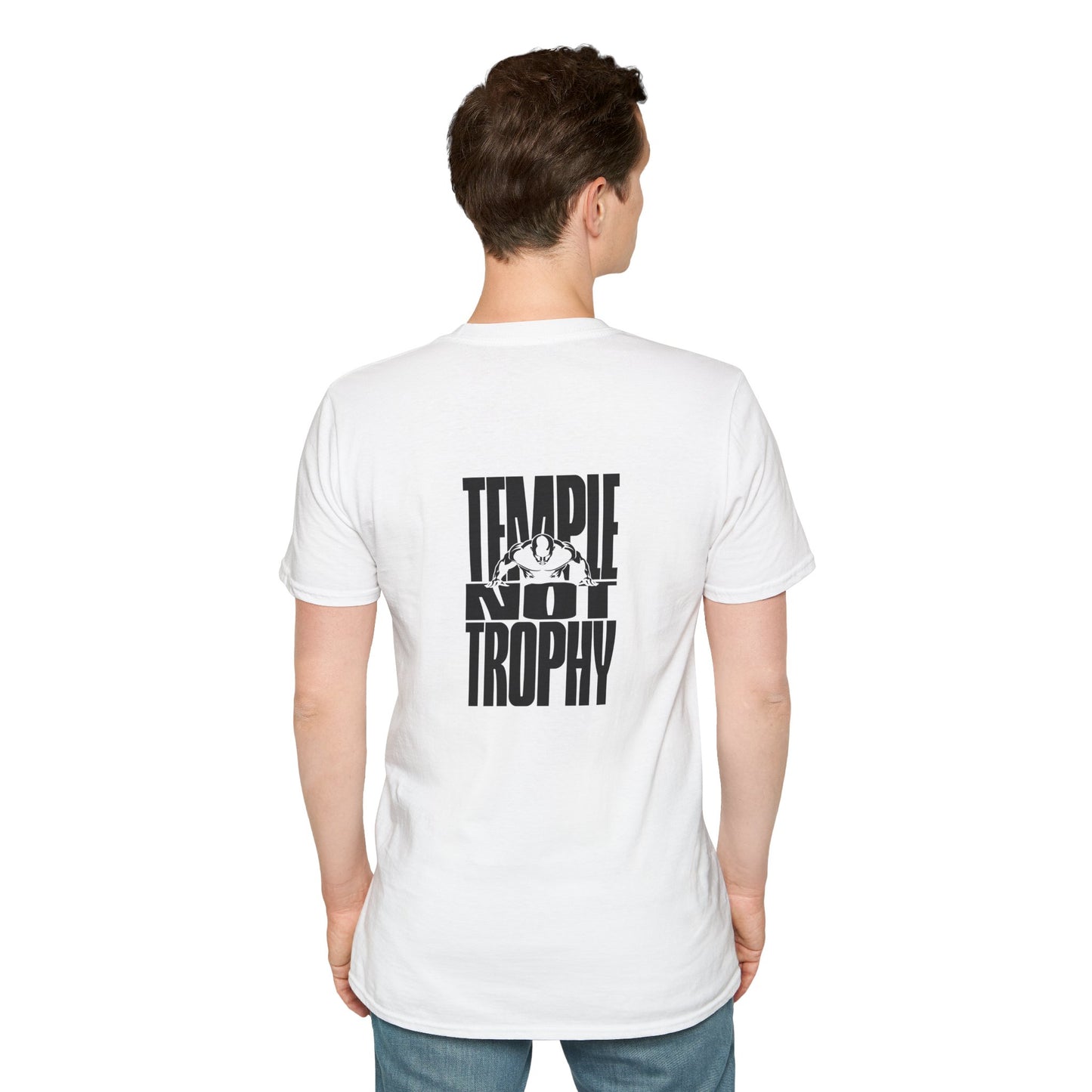 Temple Not Trophy – Unisex Softstyle T-Shirt