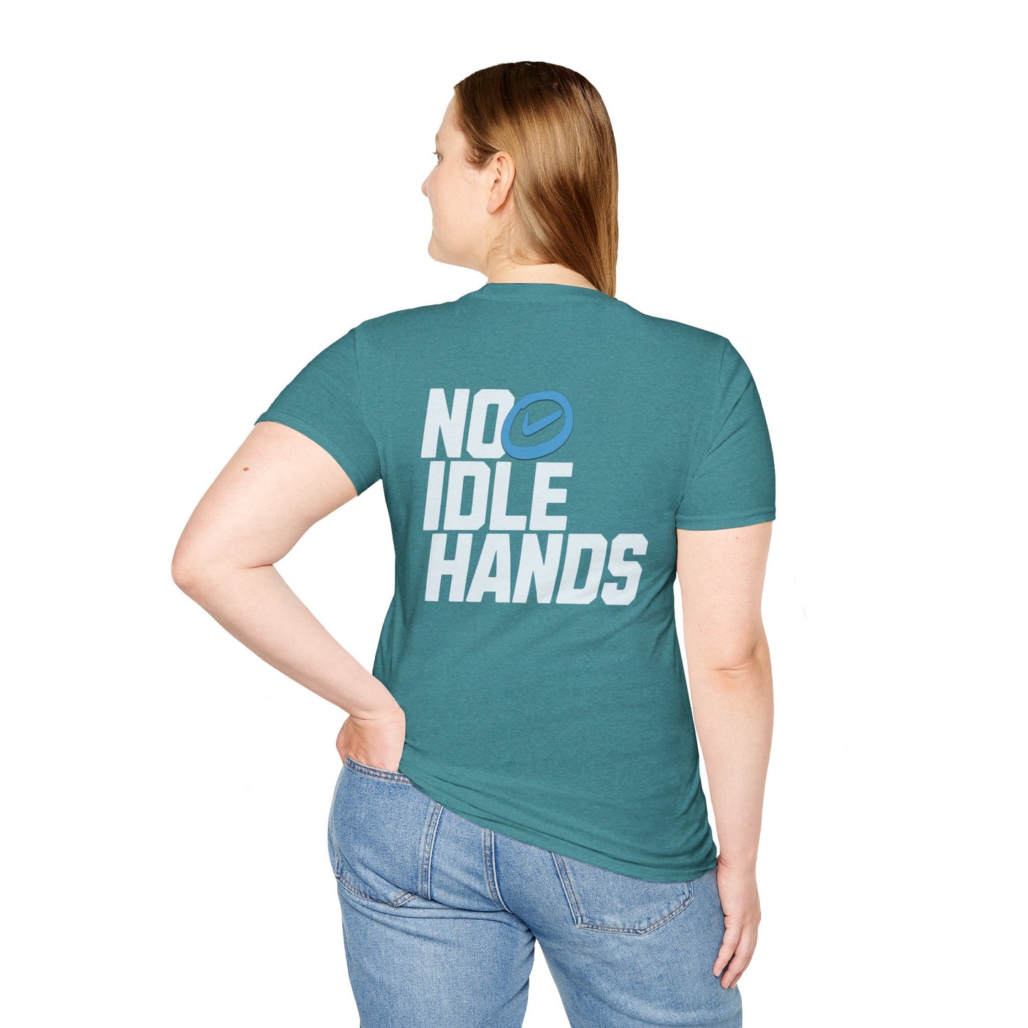 No Idle Hands – Unisex Softstyle T-Shirt